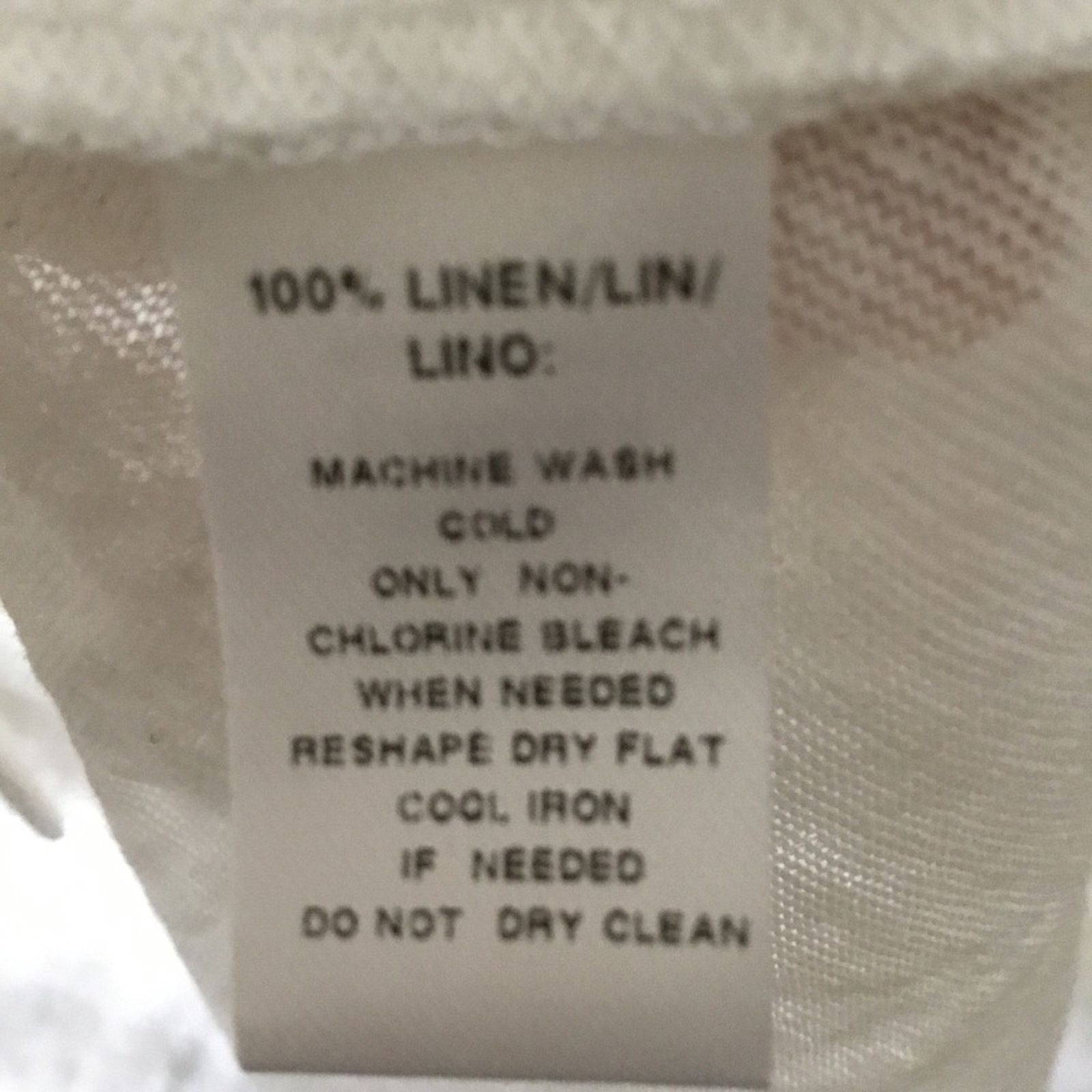 Lou & Grey Lou & Grey by Loft White Linen Tank Top Size S / US 4 / IT 40 - 9 Thumbnail