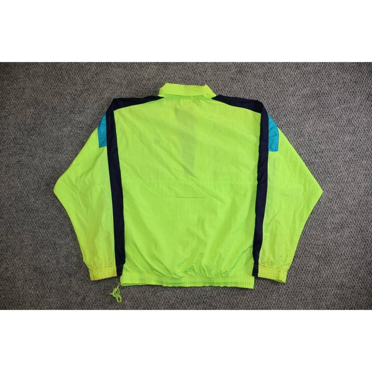 Nike Vtg 90s Nike Neon Yellow Windbreaker Jacket Men’s M Size US M / EU 48-50 / 2 - 9 Thumbnail
