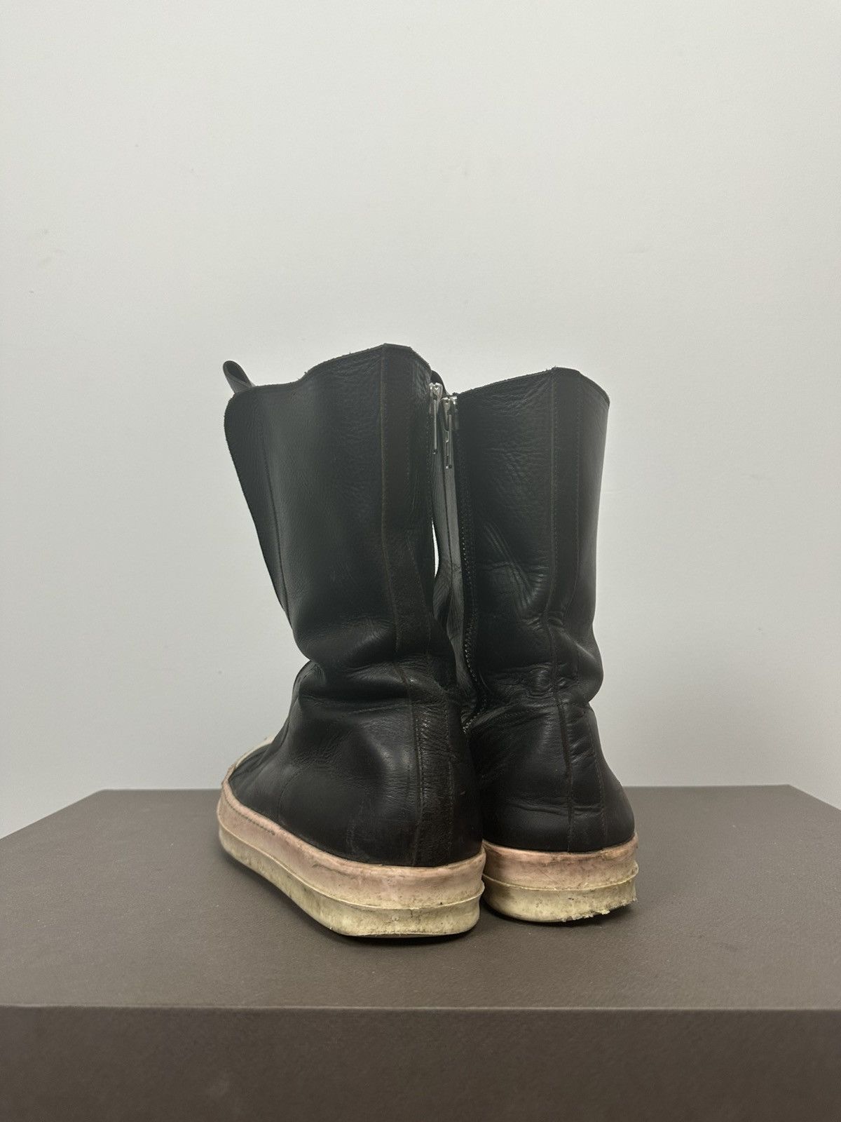 Rick Owens FW12 ‘MOUNTAIN’ Ramones Boots Size US 10 / EU 43 - 3 Thumbnail