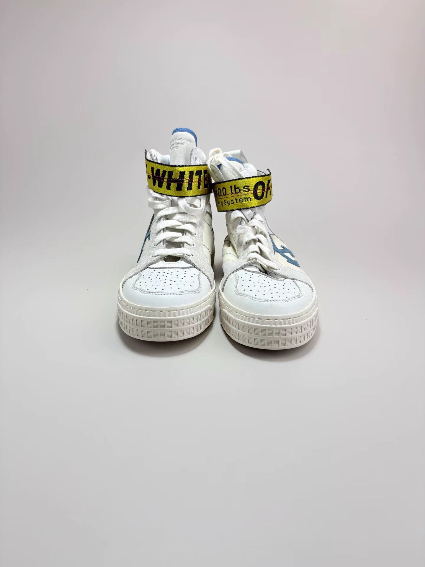Off-White OFF-WHITE White High-top Sneakers K1 Size US 9 / EU 42 - 2 Thumbnail