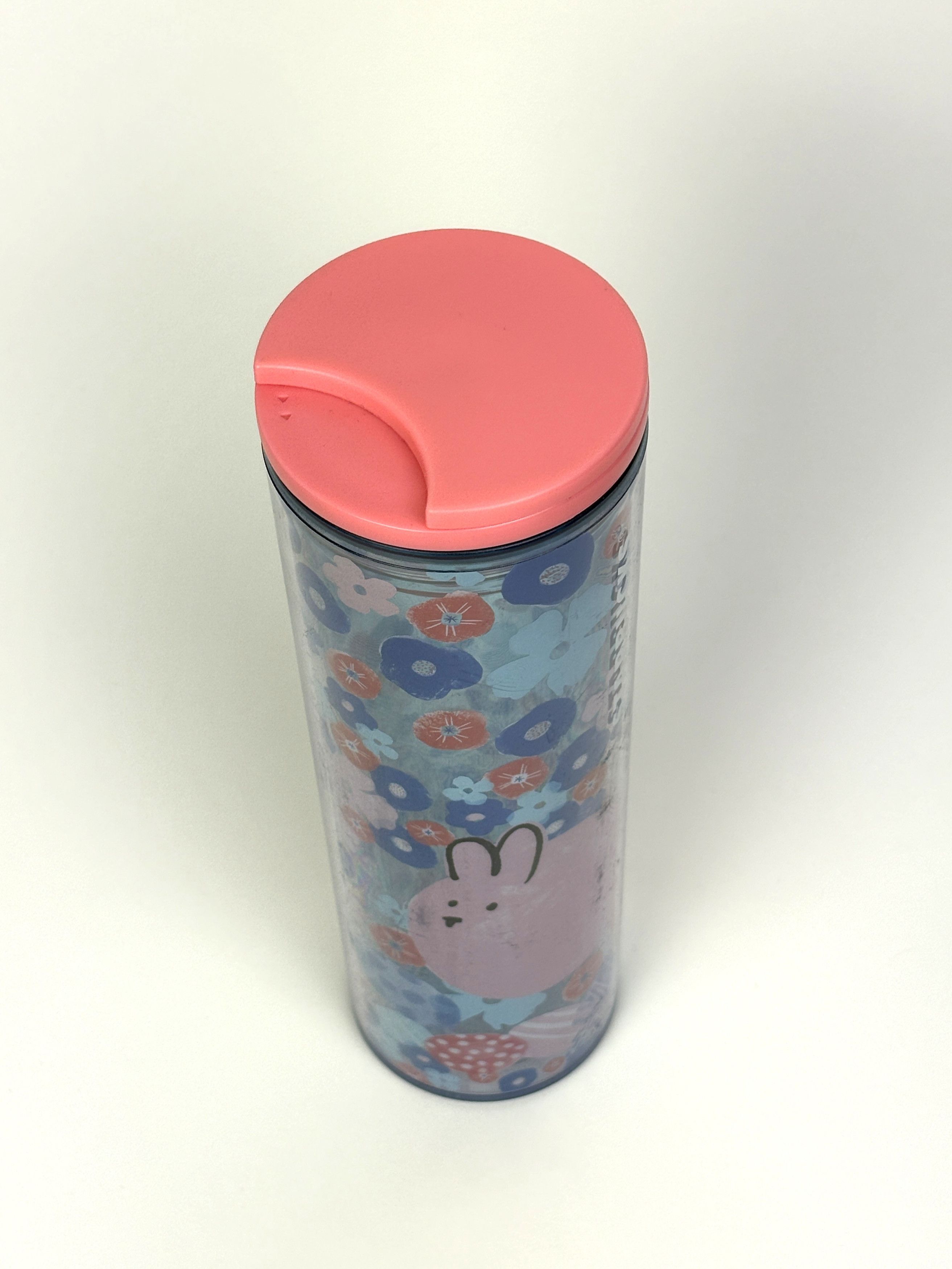 Other Starbucks 2020 Easter Floral Rabbit Clear Tumbler 16oz Size ONE SIZE - 6 Thumbnail