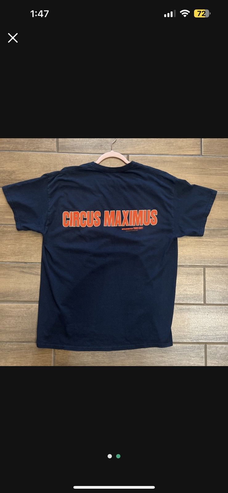 Travis Scott Circus Maximus shirt Size US L / EU 52-54 / 3 - 2 Thumbnail