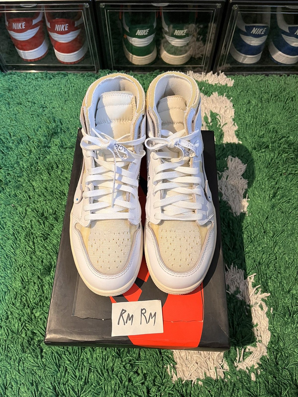Nike Nike Jordan 1 Off-White NRG Euro Size US 9.5 / EU 42-43 - 3 Thumbnail