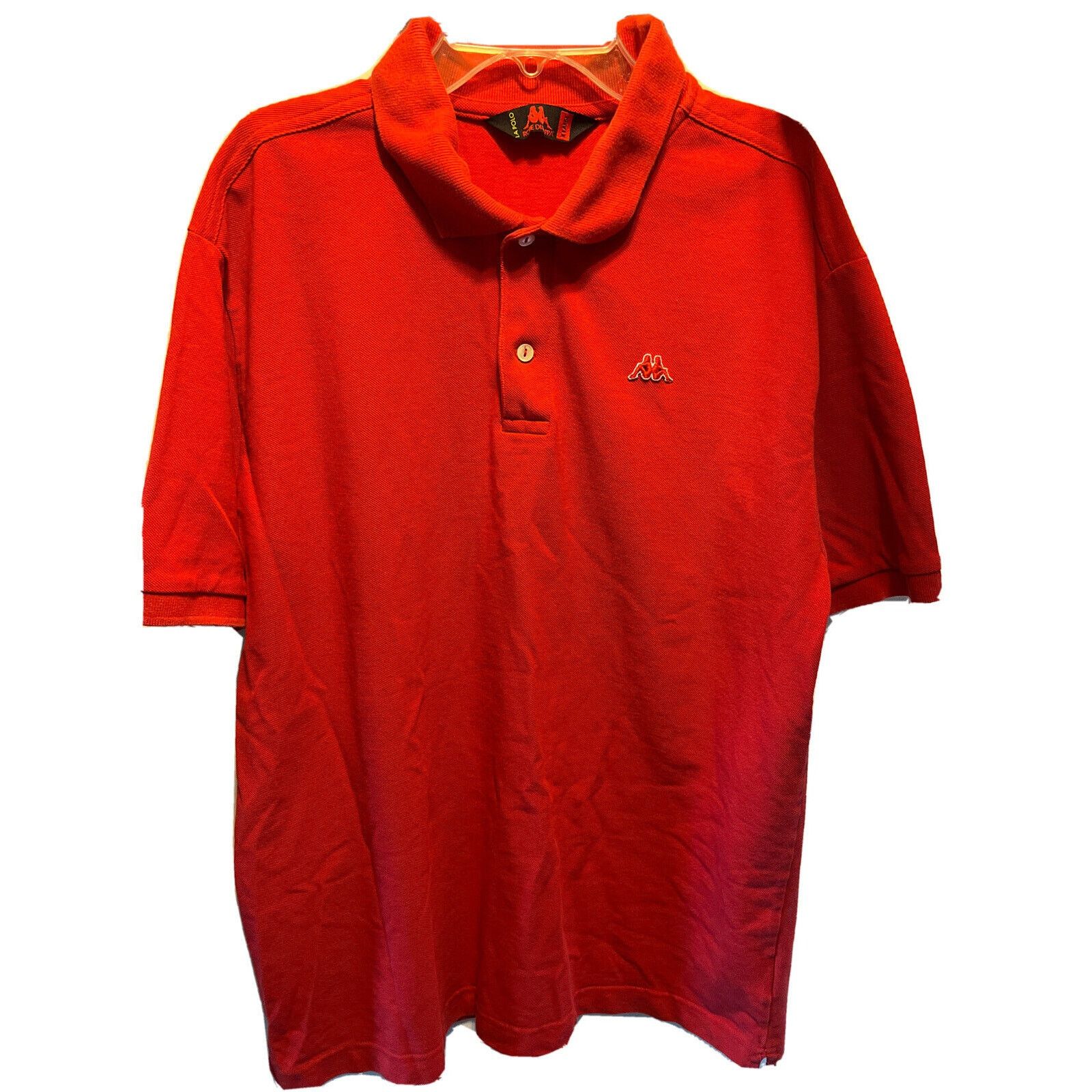 Kappa Robe Di Kappa LA POLO Men’s XL red SS cotton polo shirt Size US XL / EU 56 / 4 - 1 Thumbnail