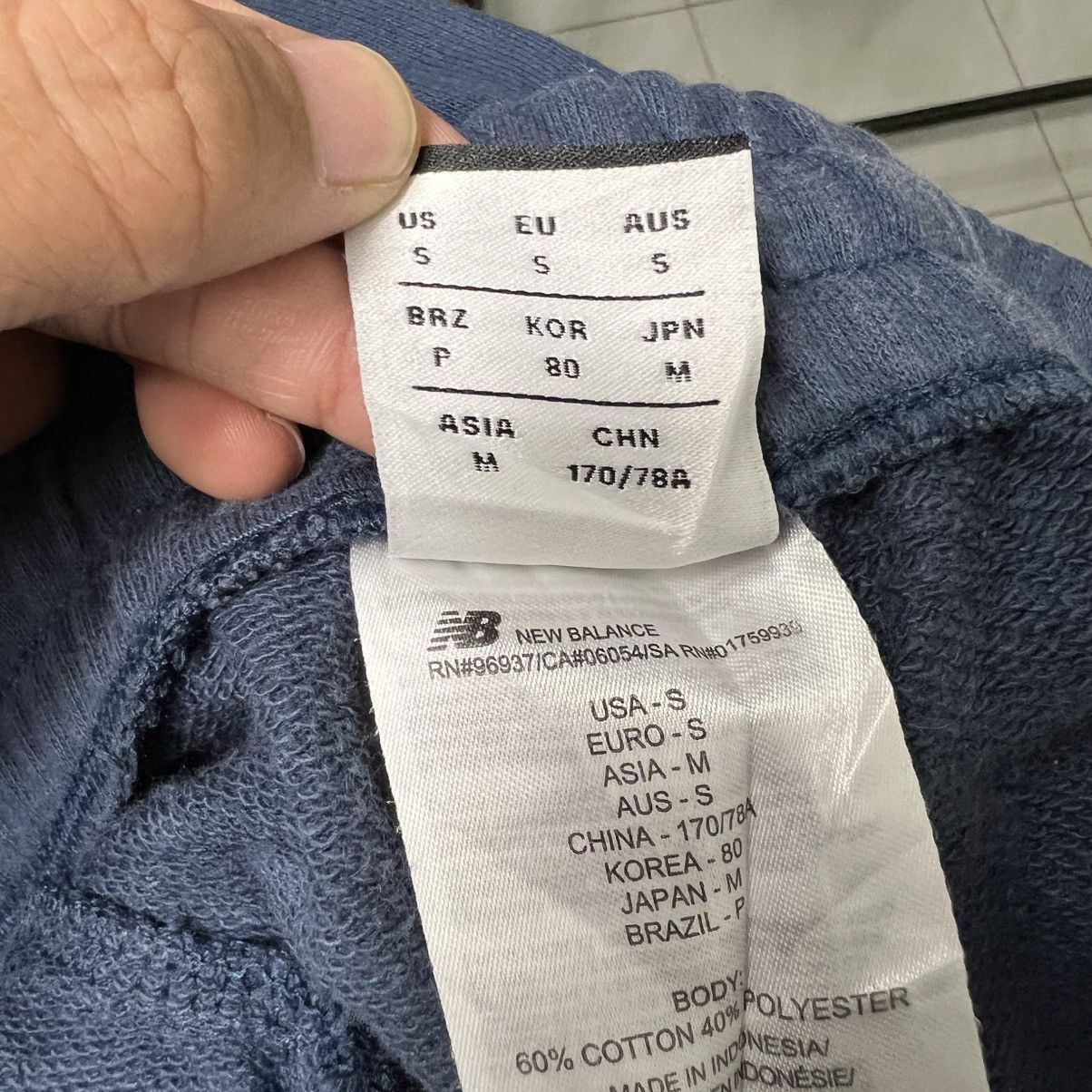 New Balance NEW BALANCE Sweatpants #4239-C193 Size US 28 / EU 44 - 10 Thumbnail