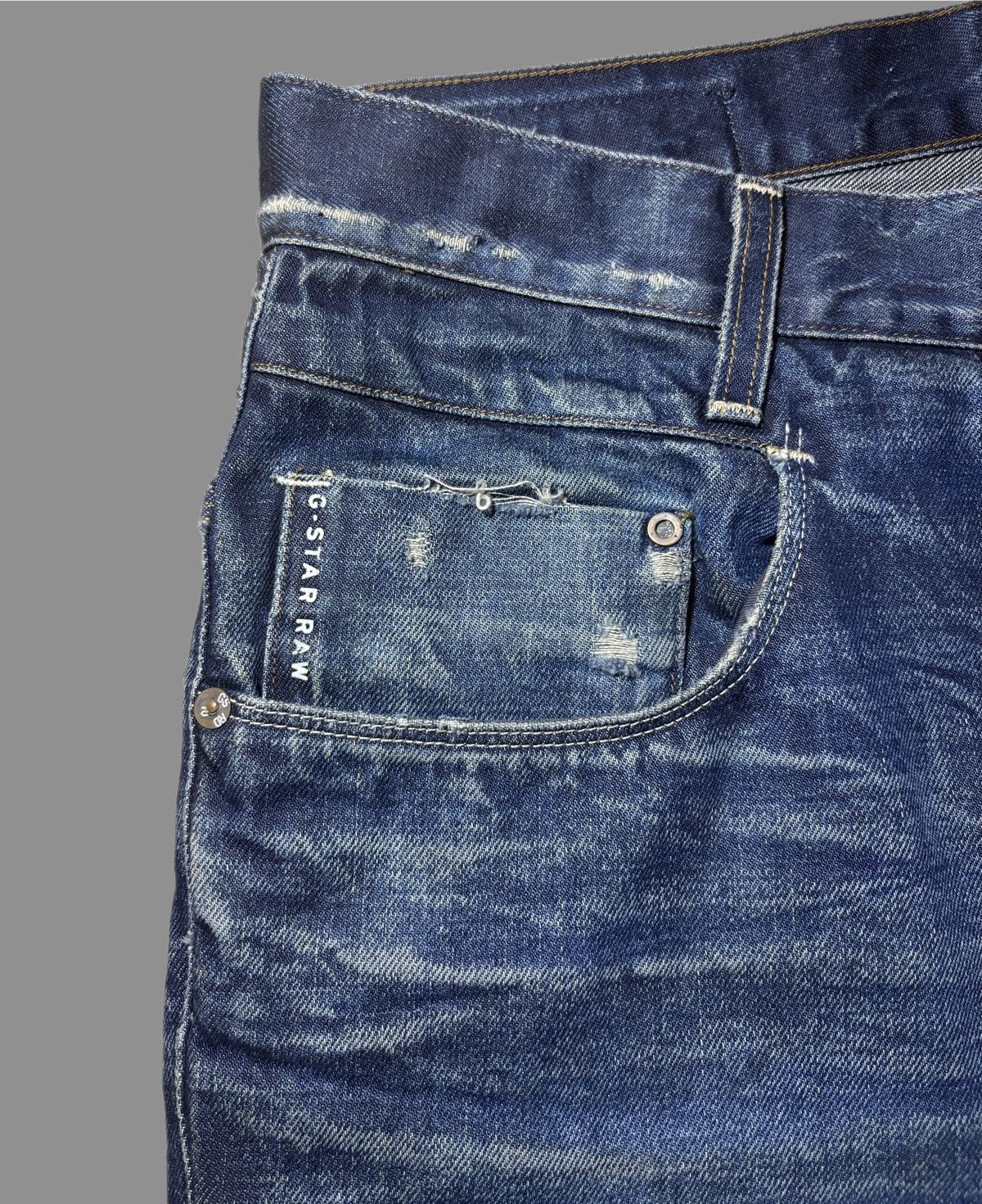 G-Star G - Star distressed denim Size US 36 / EU 52 - 4 Thumbnail