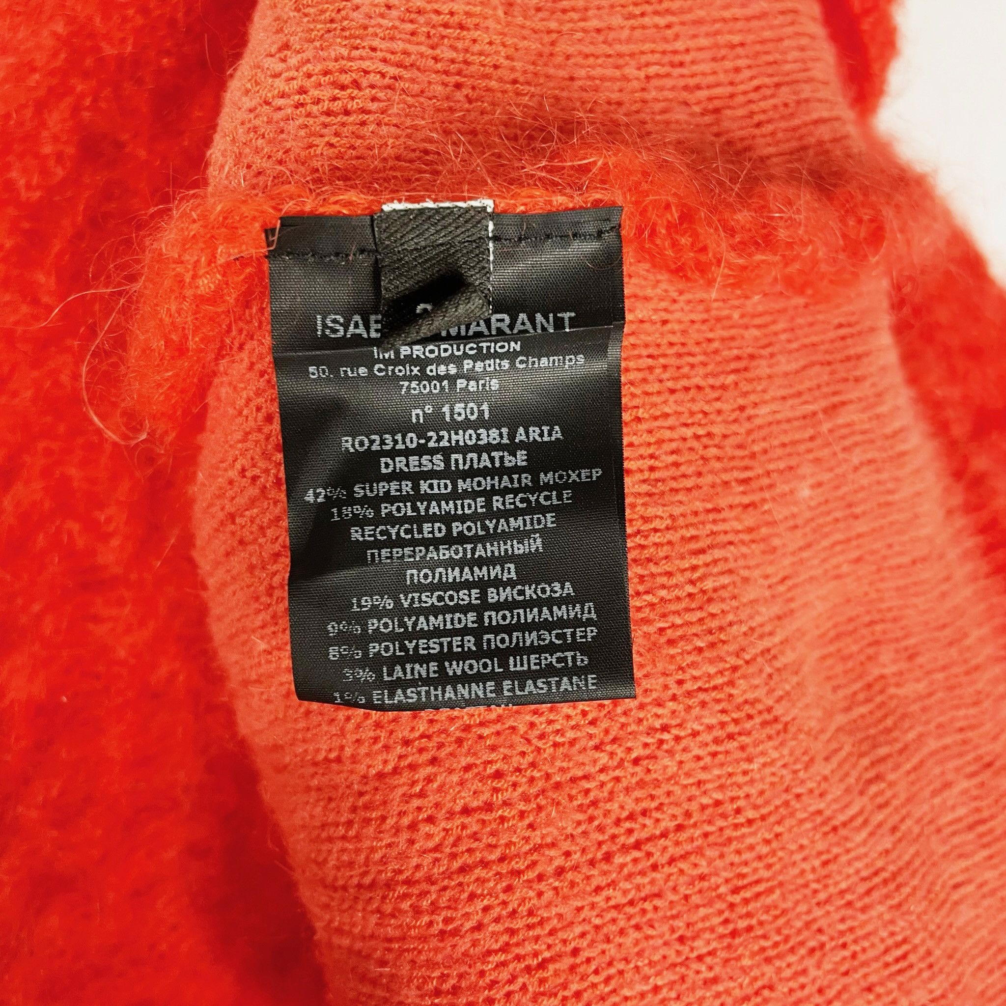 Isabel Marant Isabel Marant Aria Mohair Wool Knit Stretch Off Size S / US 4 / IT 40 - 3 Thumbnail