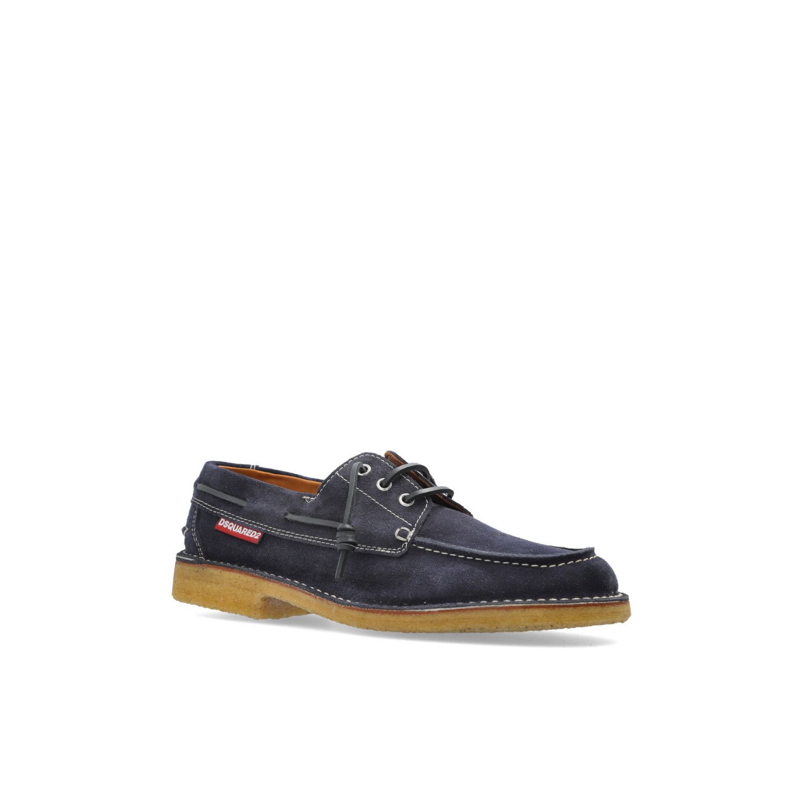 Dsquared2 DSQUARED2 Navy Blue Suede Loafers New & Authentic (Men's siz Size US 9.5 / EU 42-43 - 2 Thumbnail