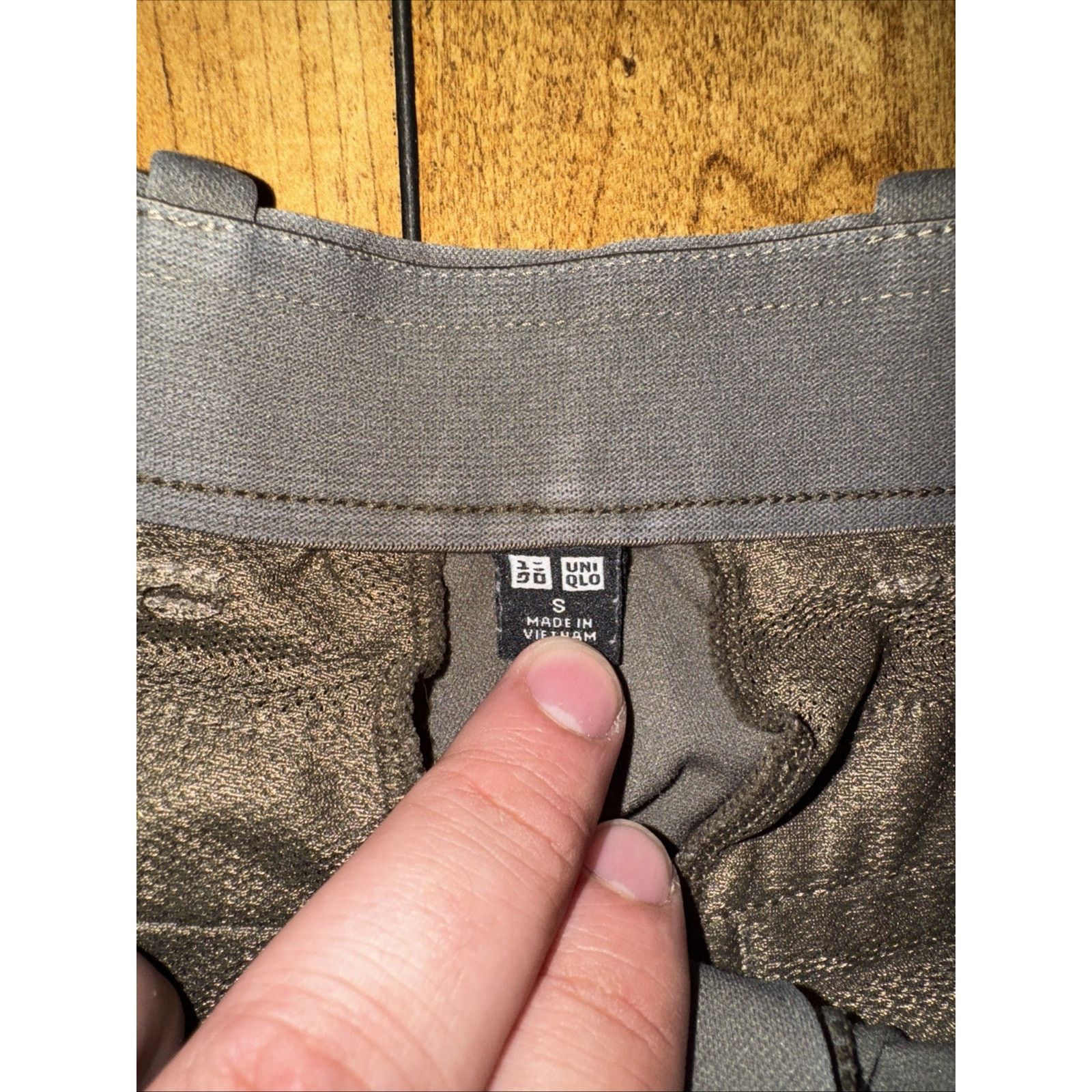 Uniqlo Uniqlo Smart Ankle Pants Gray Slim Fit Trousers Men’s 28x29 Size US 28 / EU 44 - 4 Thumbnail