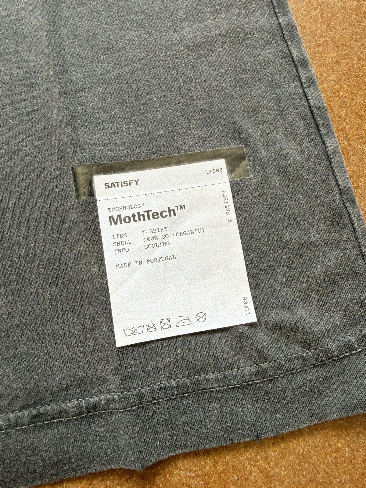 Satisfy Satisfy The Rocker Trailmaster MothTech Tee Aged Black Small Size US S / EU 44-46 / 1 - 5 Thumbnail