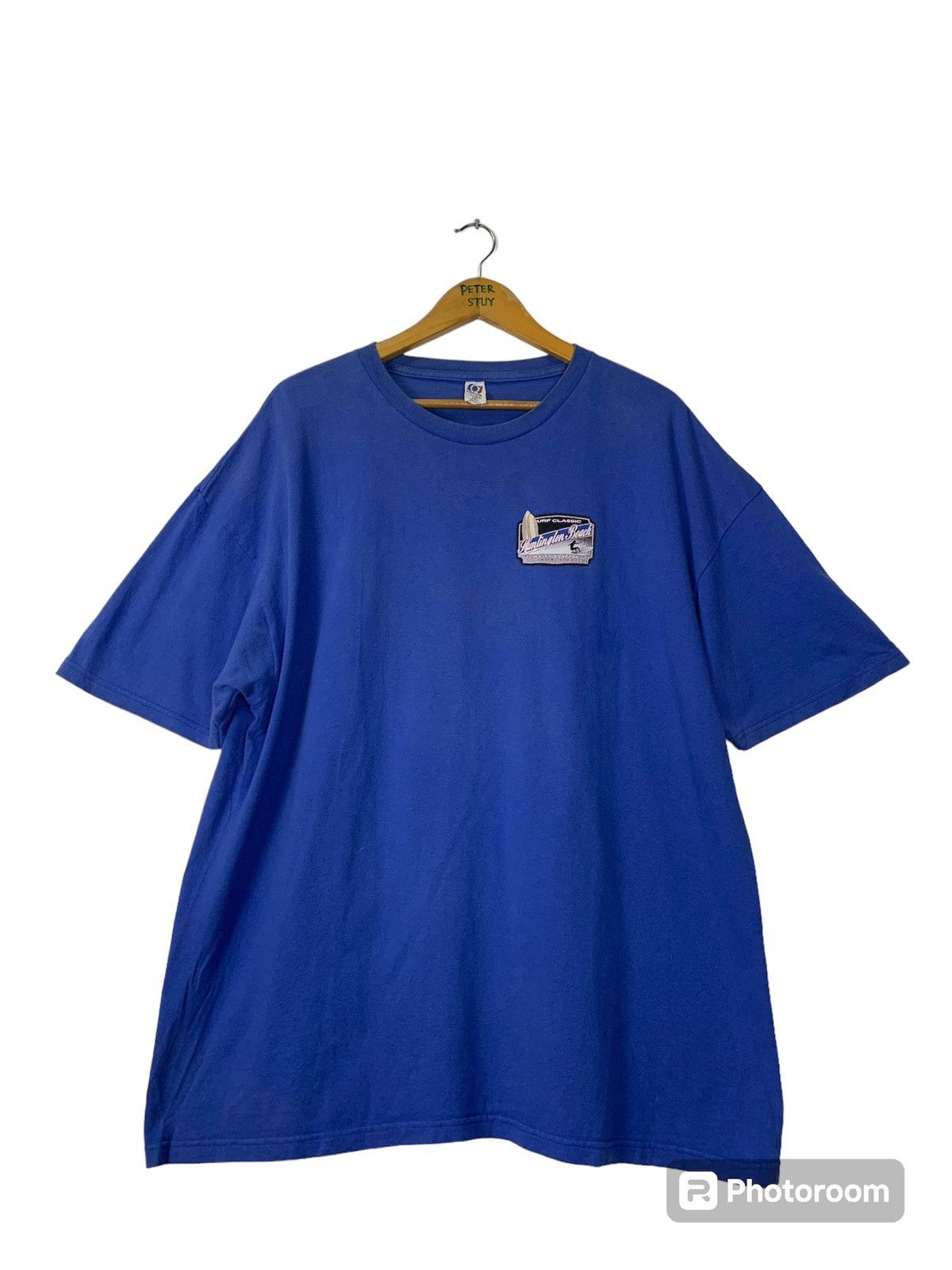 Vintage Vintage Surf Classic Hunlington Beach t-shirt Size US XL / EU 56 / 4 - 2 Thumbnail