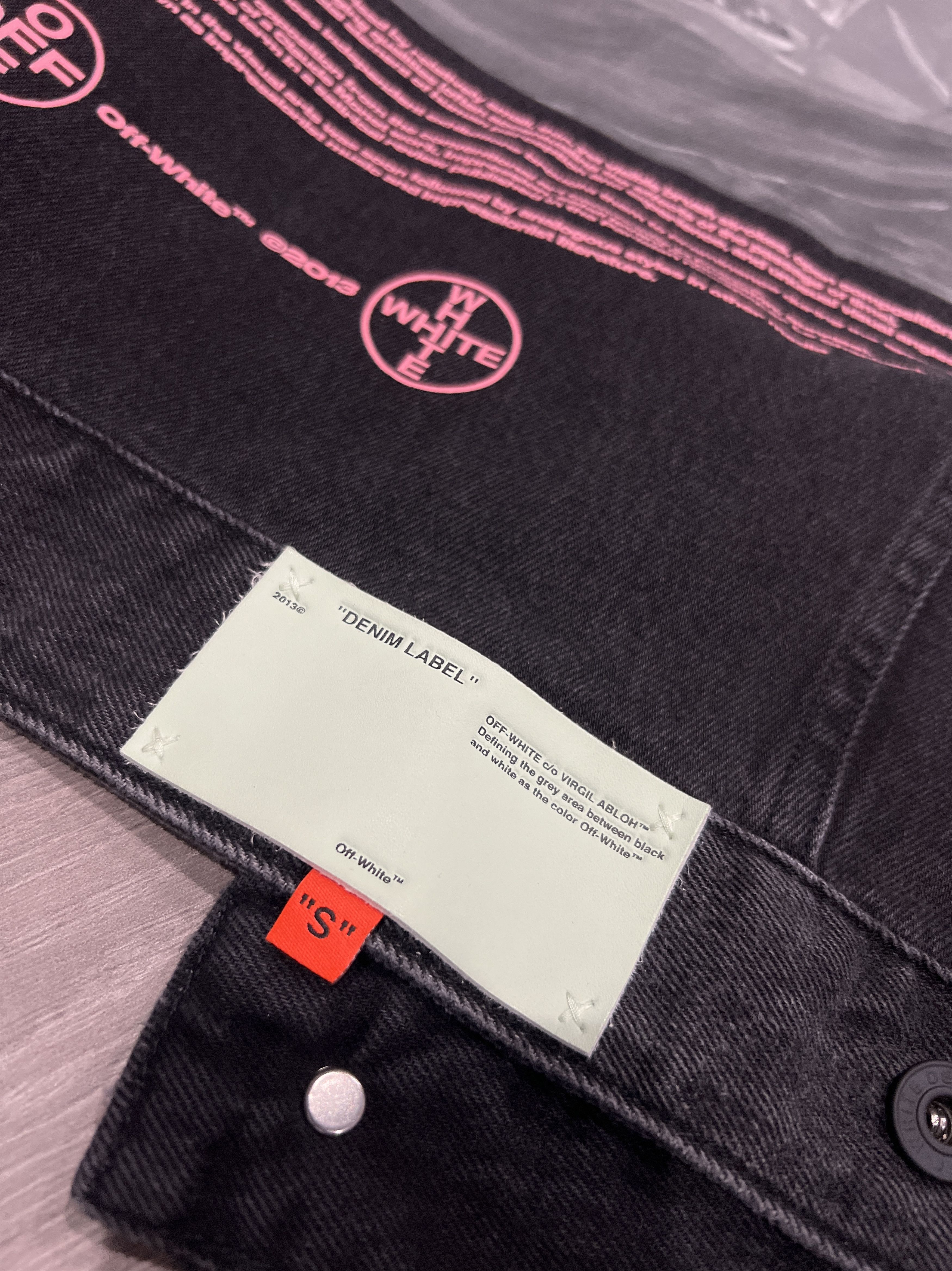 Designer × Off-White c/o Virgil Abloh 2019 Impressionism Denim Jacket Size US XXL / EU 58 / 5 - 10 Thumbnail