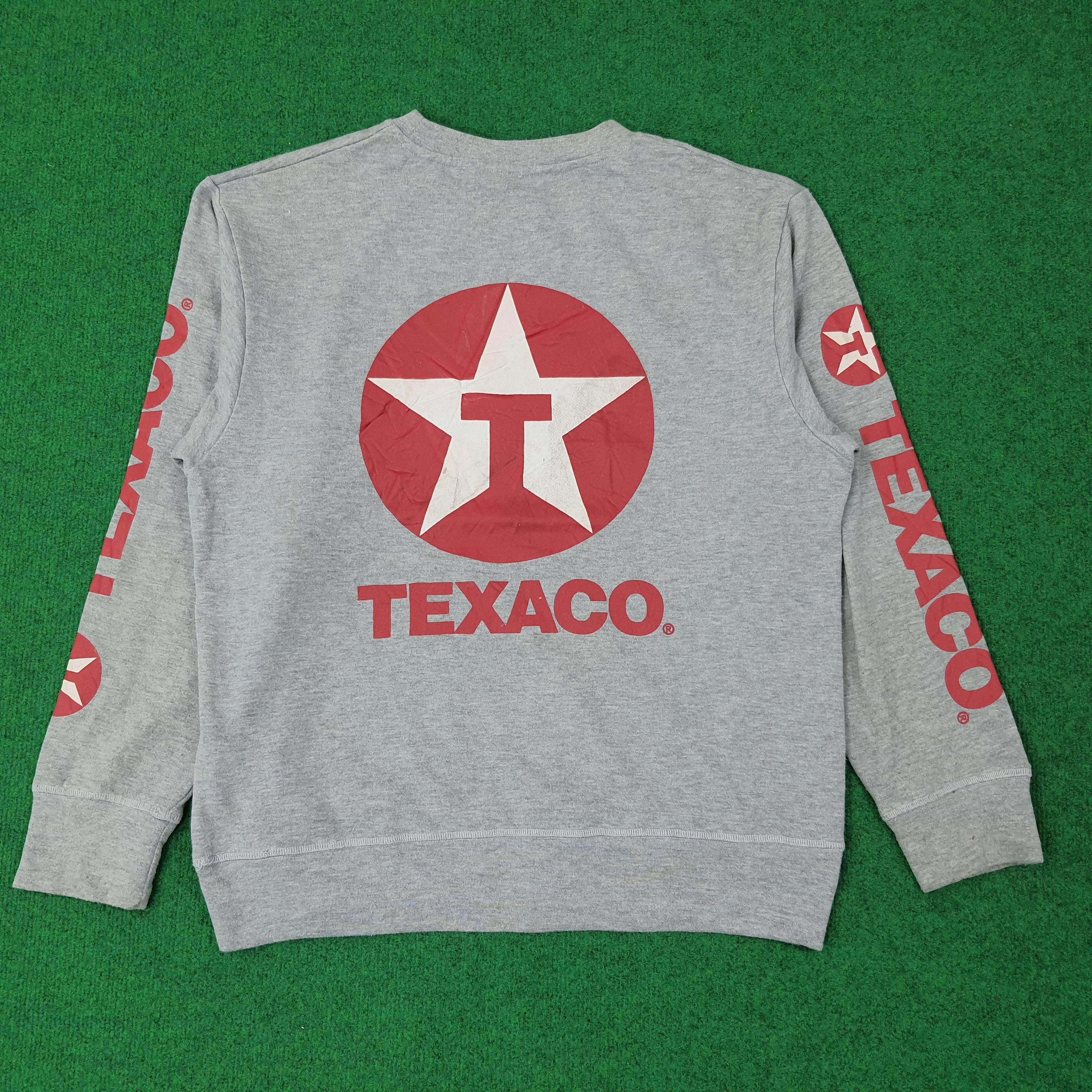 Vintage Vintage TEXACO American Oil and Gas Sweatshirt C266N8 Size US M / EU 48-50 / 2 - 4 Thumbnail