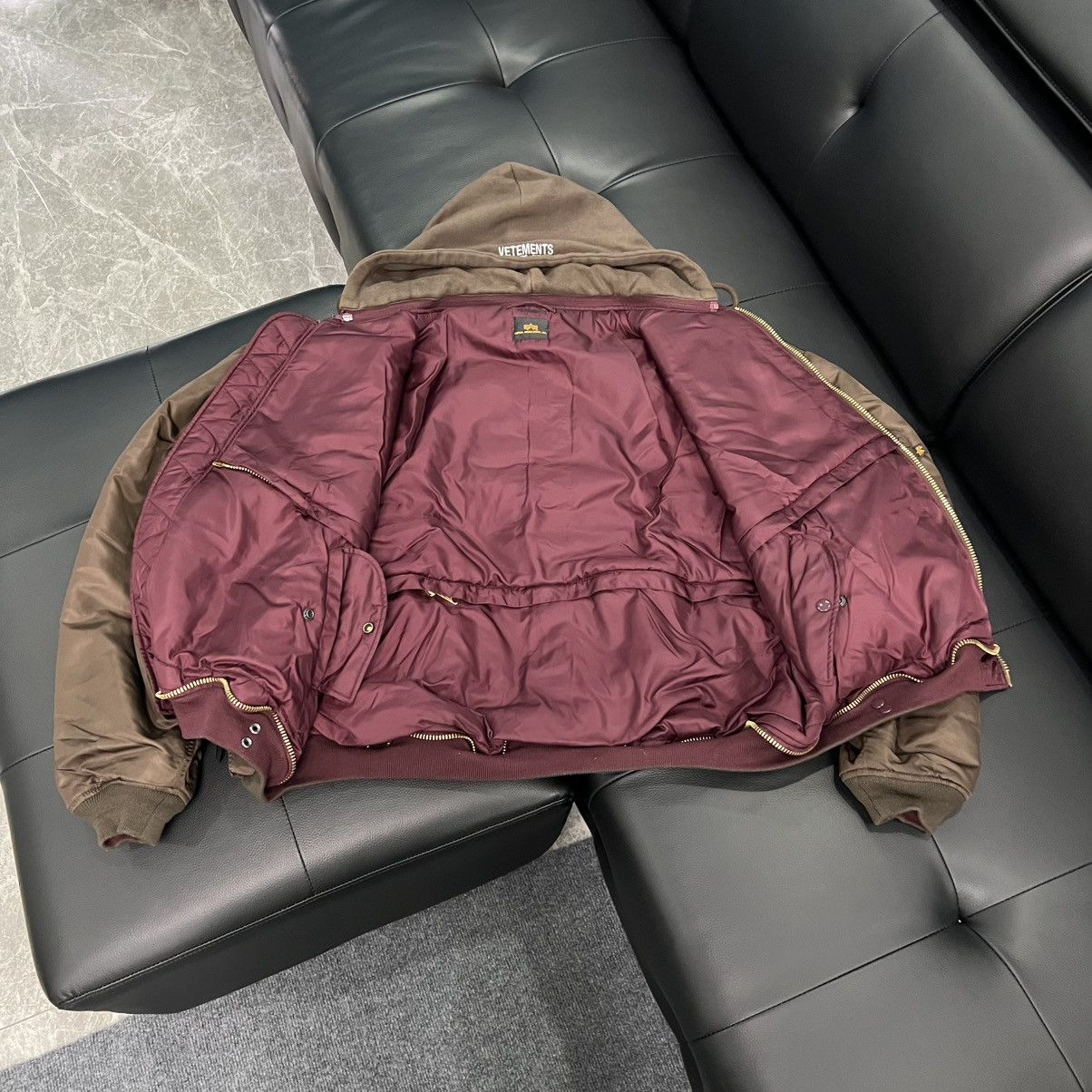 Vetements Vetements SS17 Runway Alpha Deconstructed Bomber Jacket Size US S / EU 44-46 / 1 - 17 Thumbnail