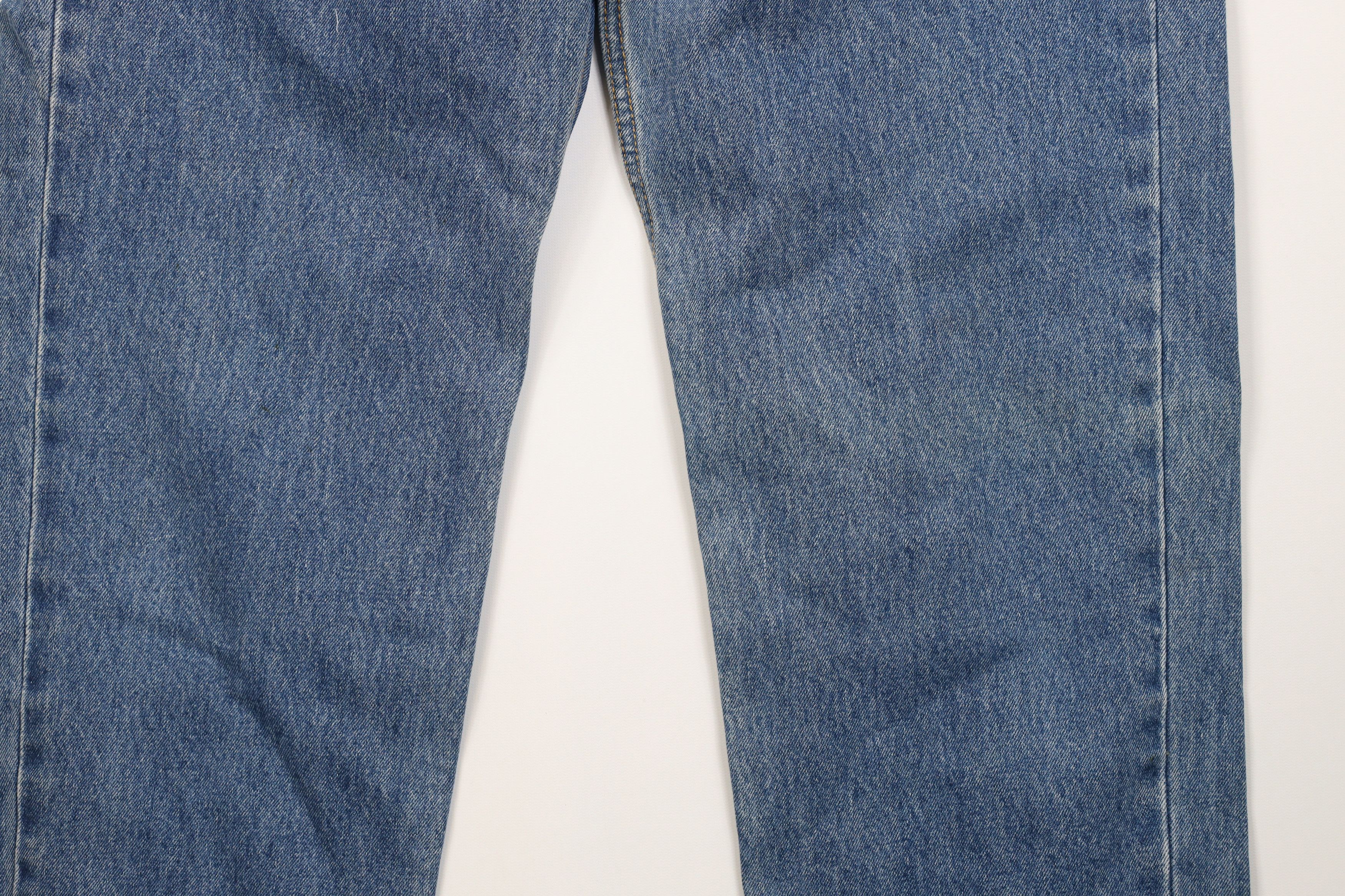 Levi's Vintage Y2K Levis 550 Relaxed Fit Denim Jeans Blue Cotton Size US 34 / EU 50 - 4 Thumbnail