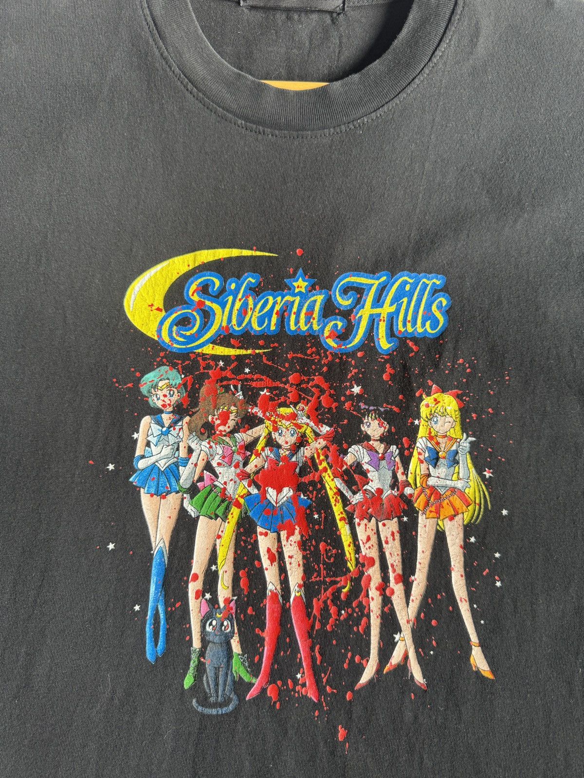 Siberia Hills Last Drop🔥Siberia Hills Death Sailor Moon ERD GRUNGE TEE Size US L / EU 52-54 / 3 - 4 Thumbnail