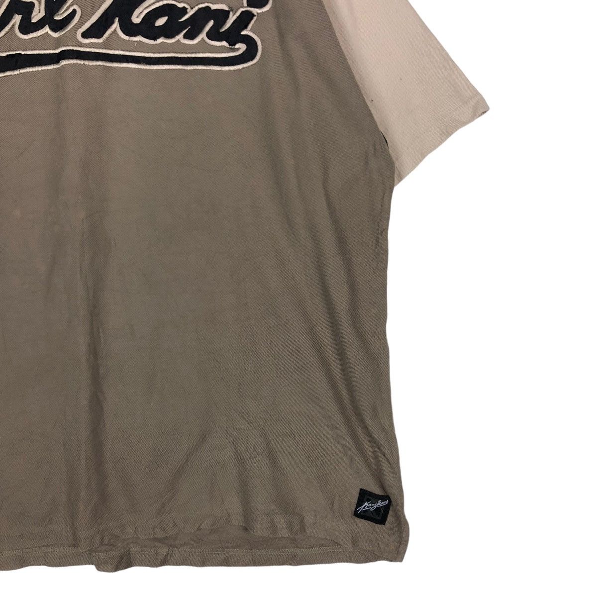 Japanese Brand VINTAGE T-SHIRT ROUND NECK KARL KANI BIG LOGO SPELL OUT Size US XXL / EU 58 / 5 - 5 Thumbnail