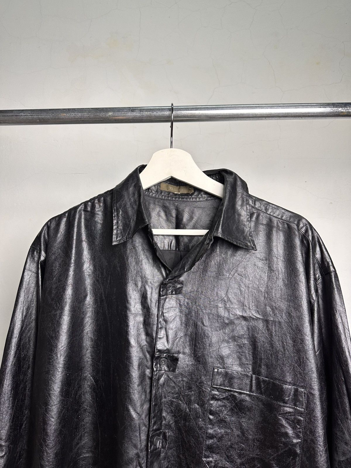 Yohji Yamamoto Y’s for Men Coated Polyurethane Jacket Size US L / EU 52-54 / 3 - 2 Thumbnail