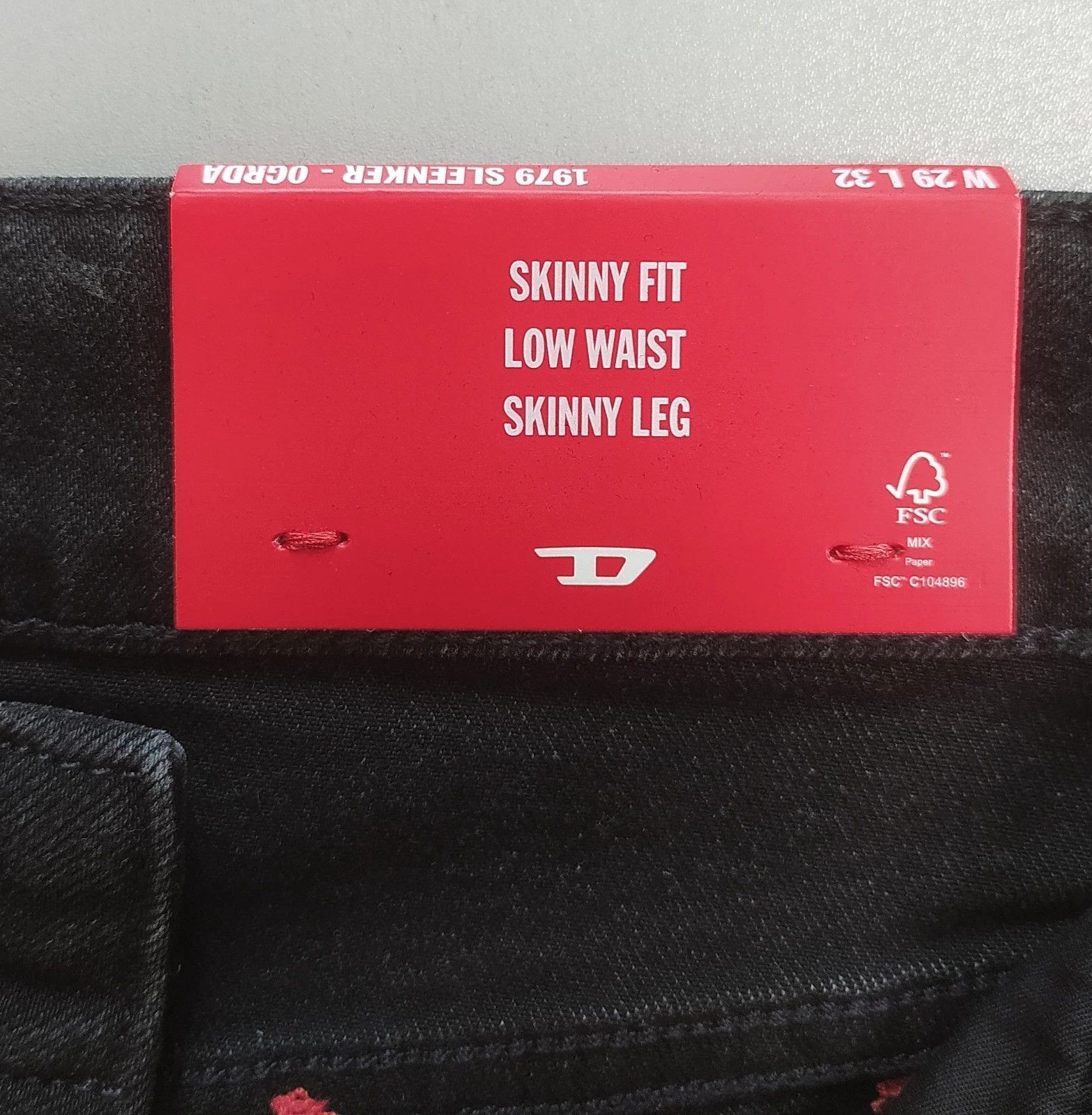 Diesel Diesel 1979 SLEENKER L.32 MENS JEANS T/9934 Size US 29 - 7 Thumbnail