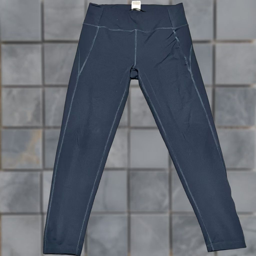 Girlfriend Collective Girlfriend Collective Womens XXL High Waist Full Length Blue 4007 Leggings Size 40" / US 18 - 1 Thumbnail