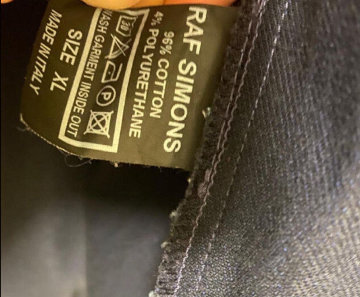 Raf Simons Raf Simons labeled denim shirt Size US XL / EU 56 / 4 - 4 Thumbnail