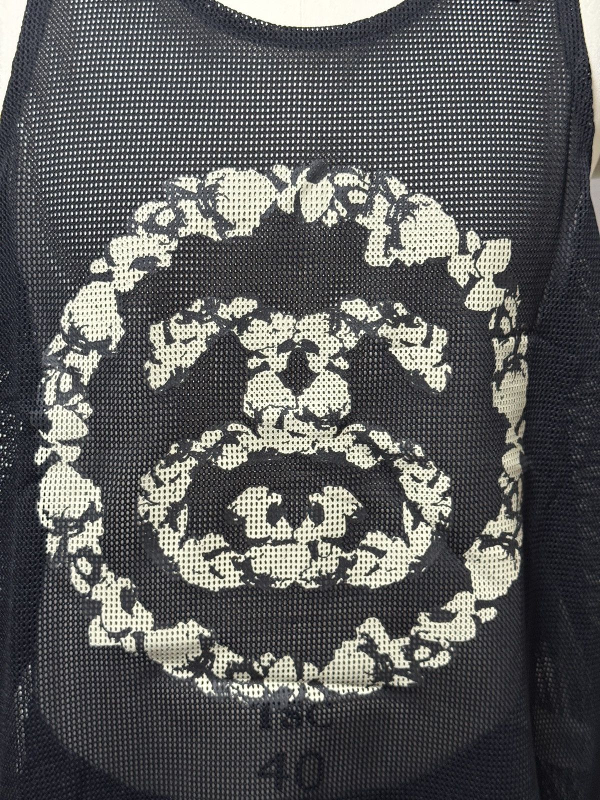 DENIM TEARS × Stussy DS Denim Tears Stussy Double S Wreath Gym Tank Black Size US L / EU 52-54 / 3 - 10 Thumbnail
