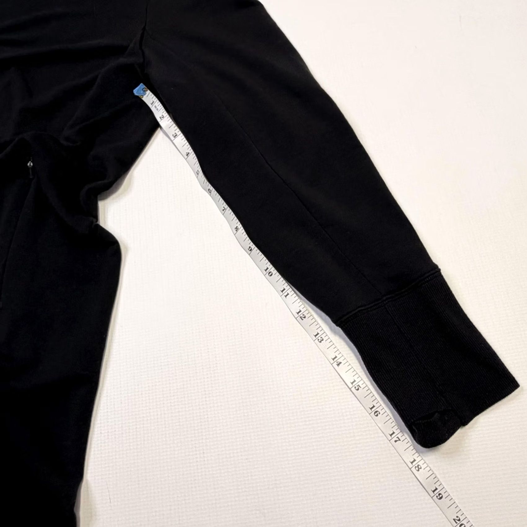 Athleta Athleta Shift Sweater Dress Womens XL Black Long Sleeve Thumbholes Zip Pockets Size XL / US 12-14 / IT 48-50 - 7 Thumbnail