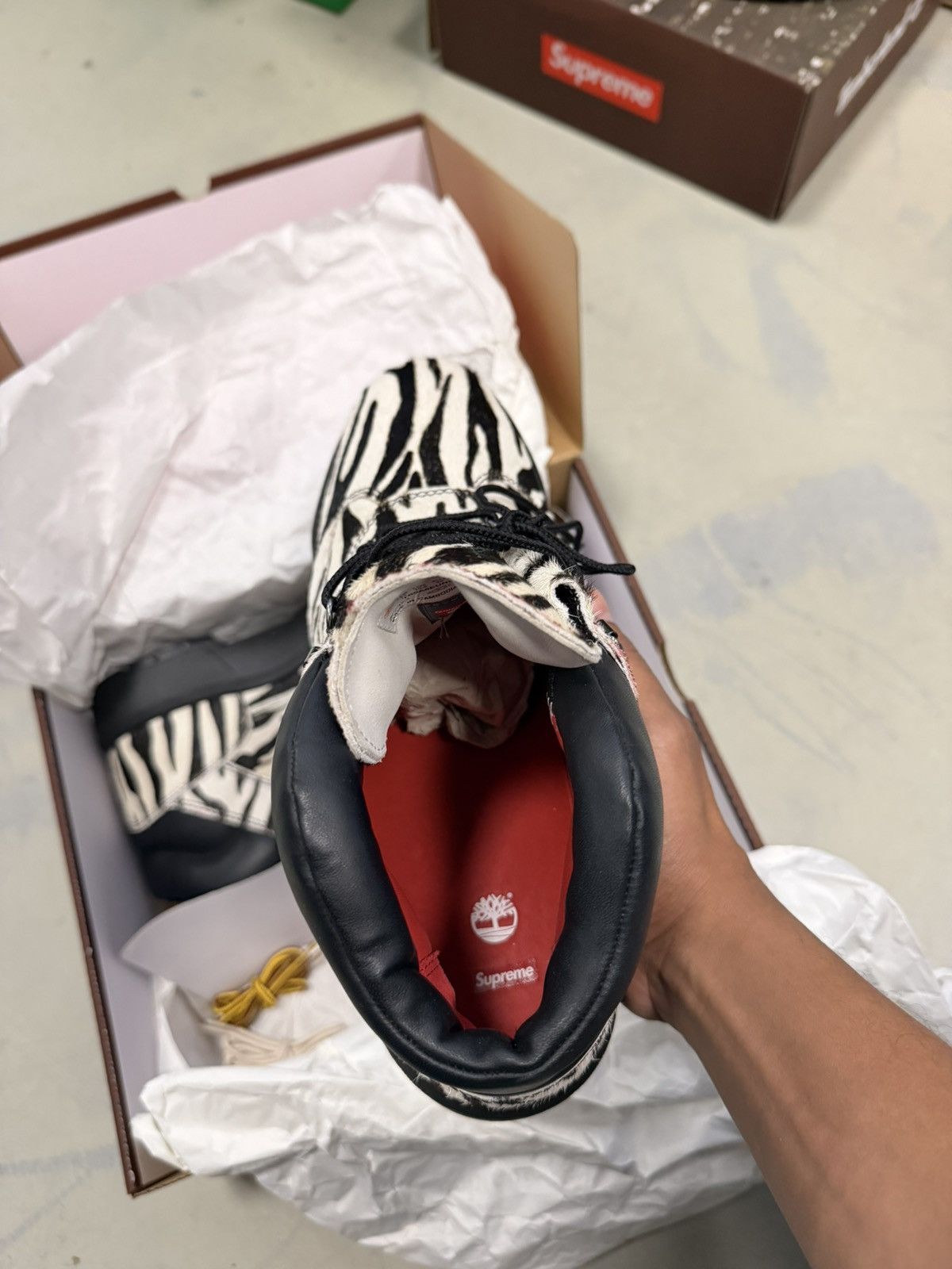 Supreme Supreme Timberland Field Boot Size US 11 / EU 44 - 7 Thumbnail