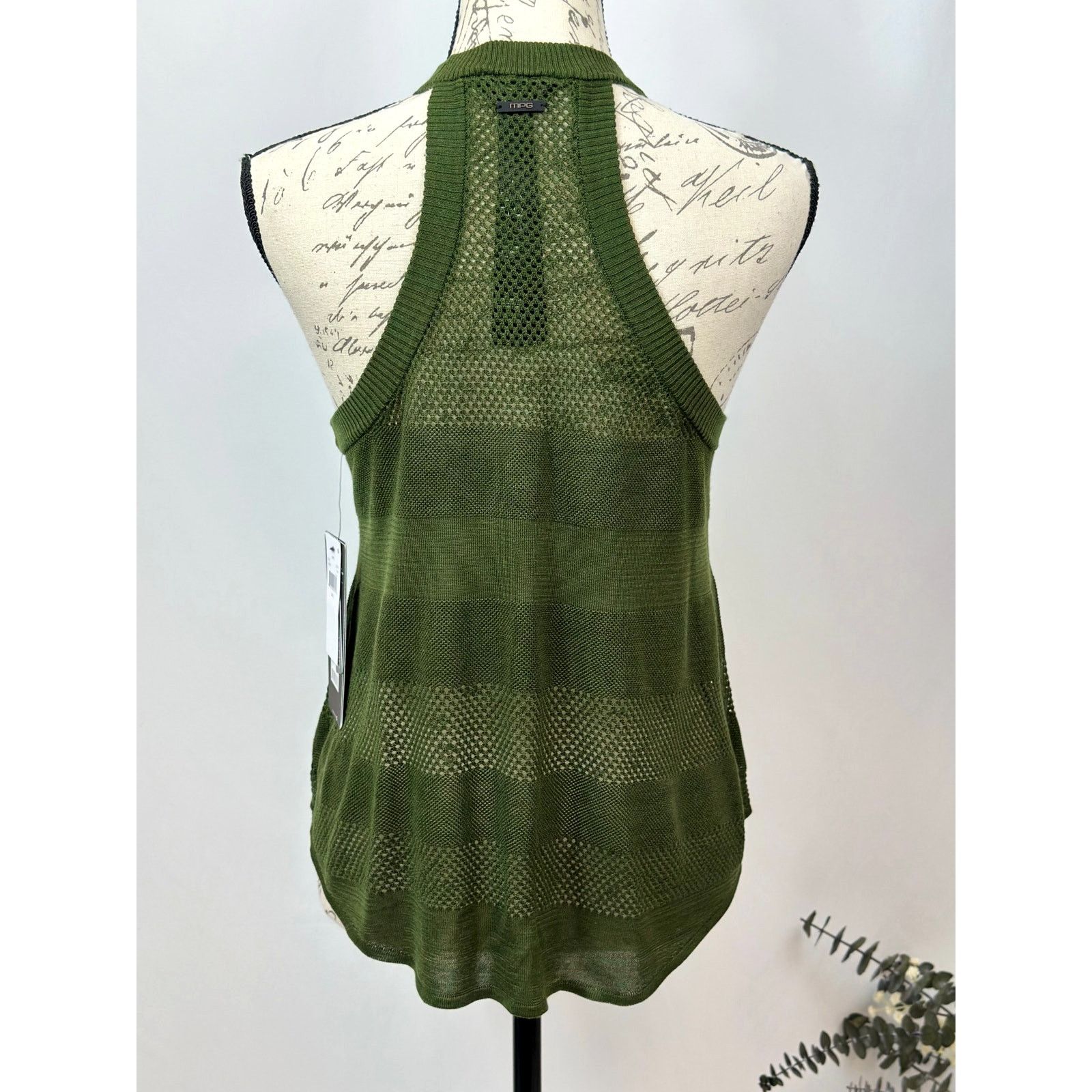 Other MPG Sport Halter Sleeveless Tank Top Allude S Size S / US 4 / IT 40 - 8 Thumbnail