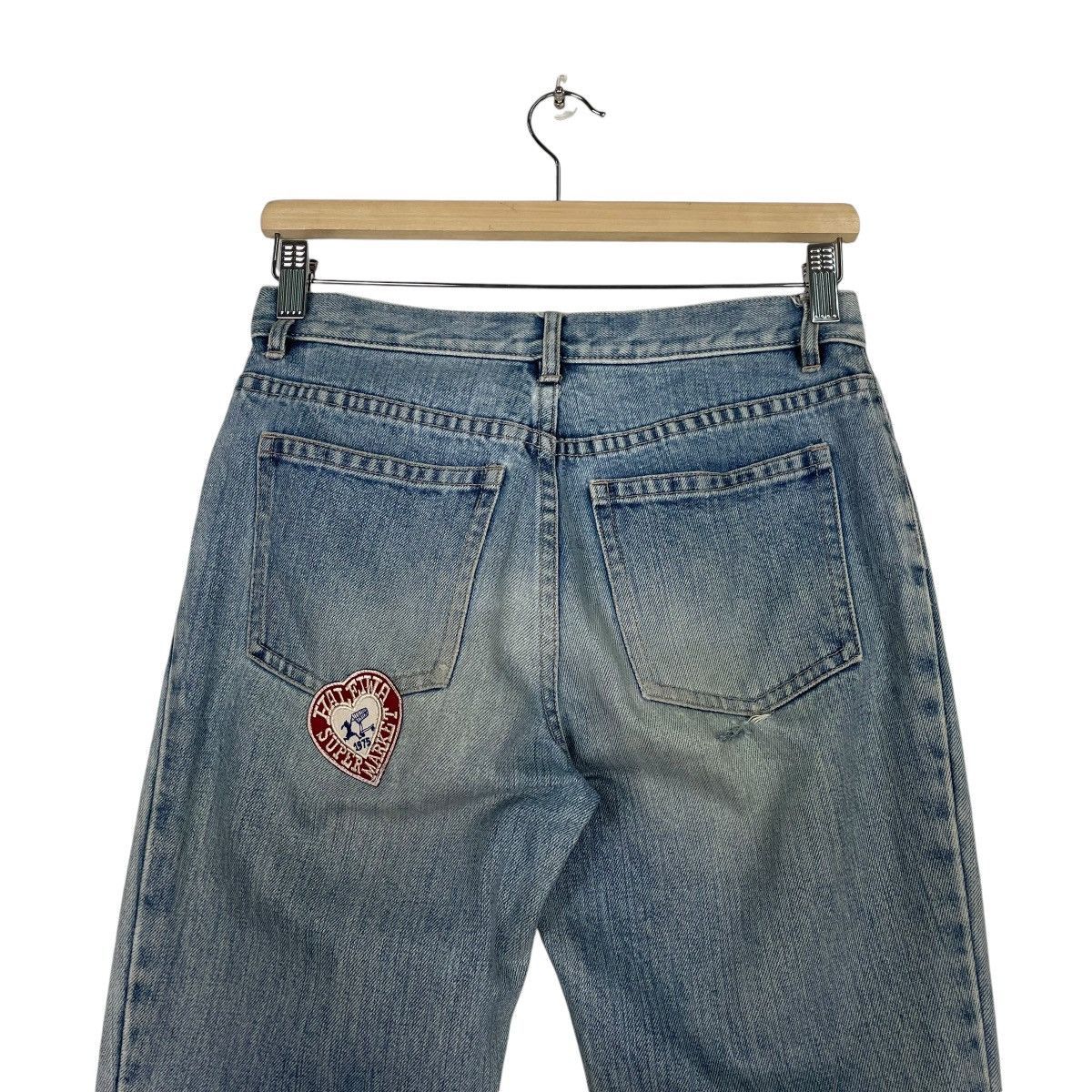 Jean × Marc Jacobs 💥MARC JACOB FLARE WASHED BLUE JEAN Size 29" - 8 Thumbnail