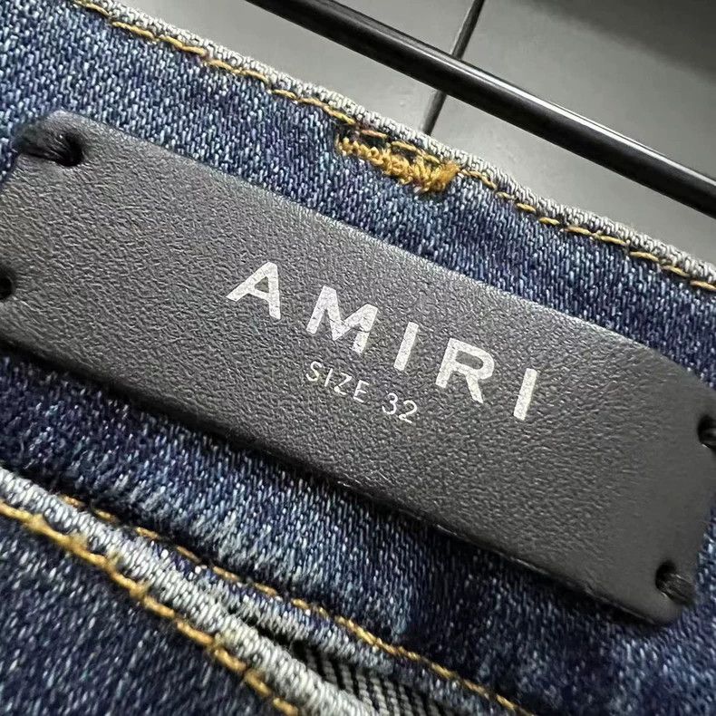 Amiri Amiri Washed Out Hole Jeans Size US 32 / EU 48 - 3 Thumbnail