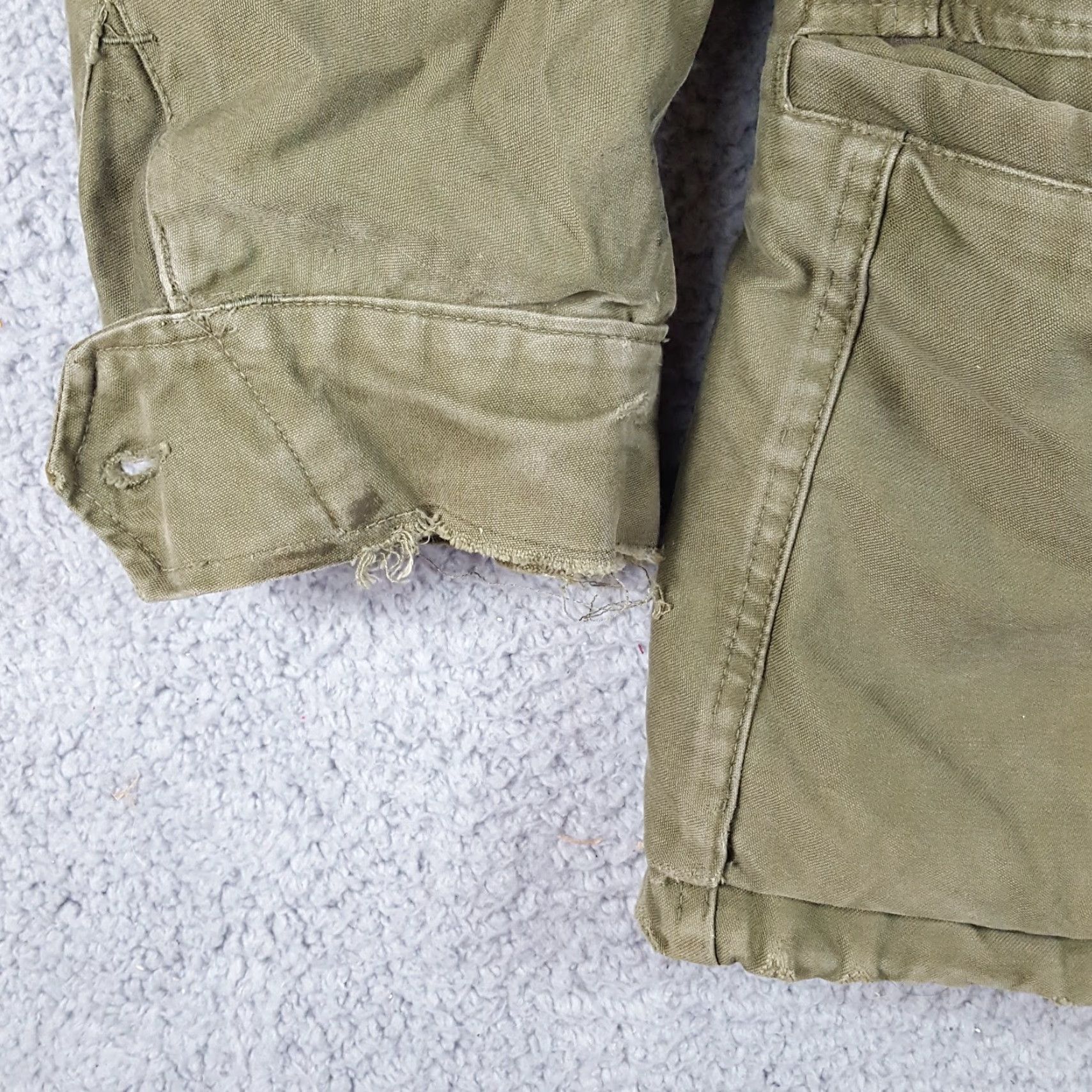 Vintage VINTAGE US Army M-1951 Field Jacket Military Vietnam Men's Small Green BDU Coat 90s Military Retro Size US S / EU 44-46 / 1 - 6 Thumbnail