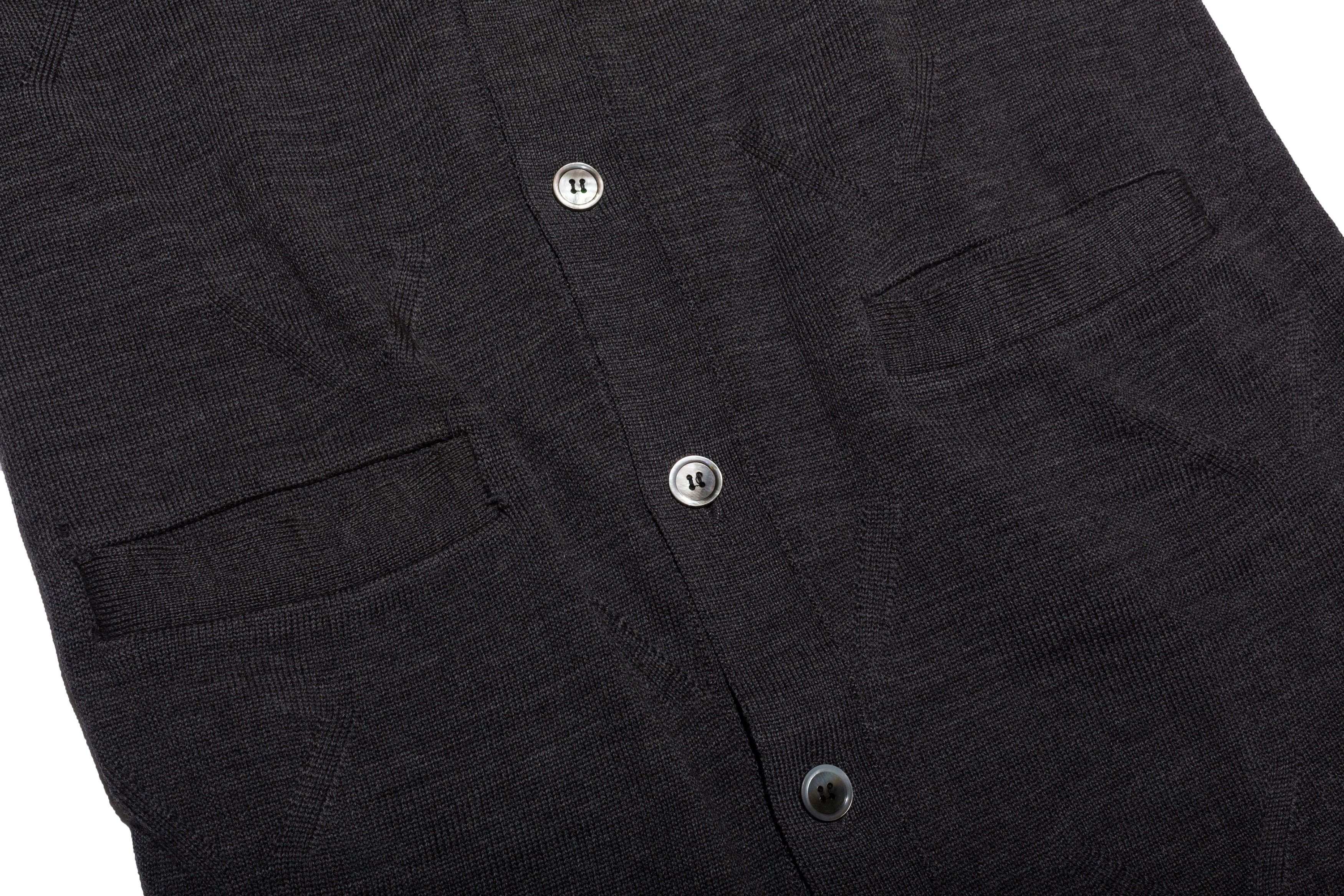 Comme des Garcons Homme Plus WOOL LONG BUTTON-UP CARDIGAN Size US M / EU 48-50 / 2 - 4 Thumbnail