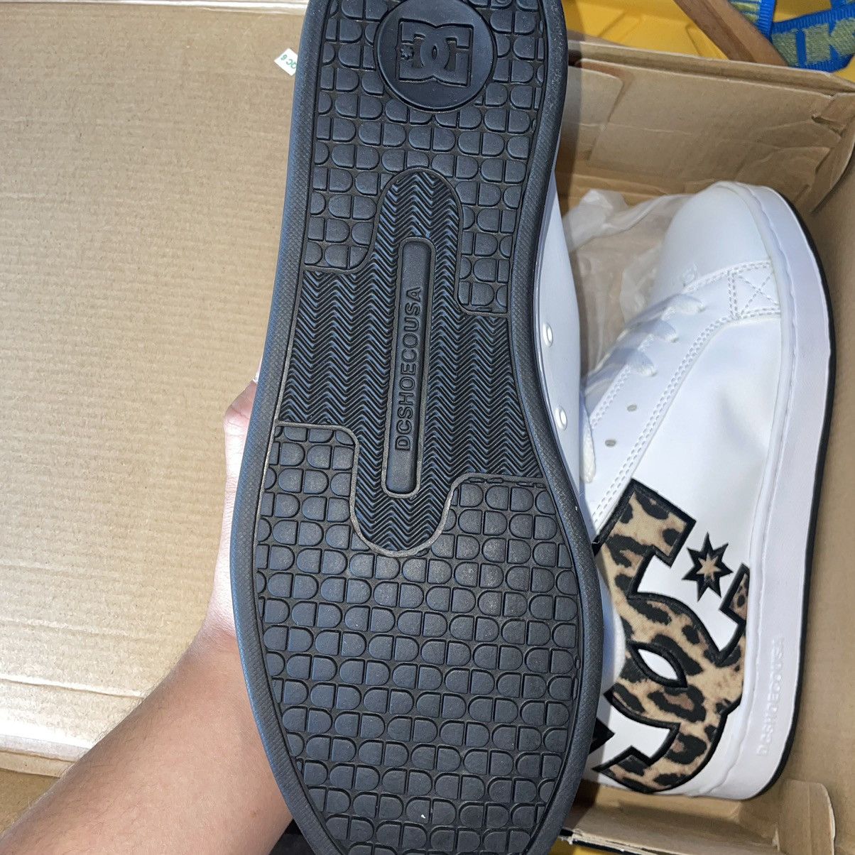 DC Dc Court Graffik Chunky Y2K Skate Shoes Size US 9.5 / EU 42-43 - 3 Thumbnail