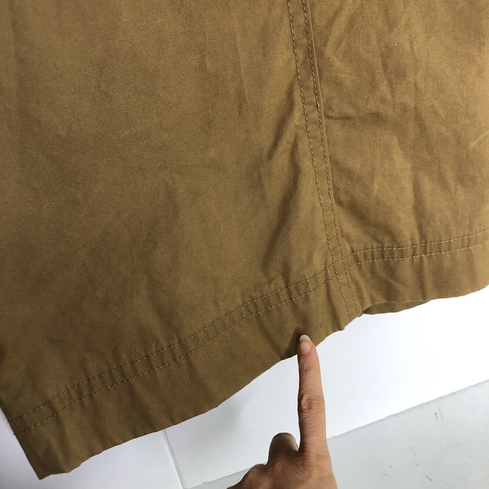 American Eagle Outfitters AEO Jacket Men S/P Chore Barn Coat Tan Corduroy Full Zip Vtg Size US S / EU 44-46 / 1 - 8 Thumbnail