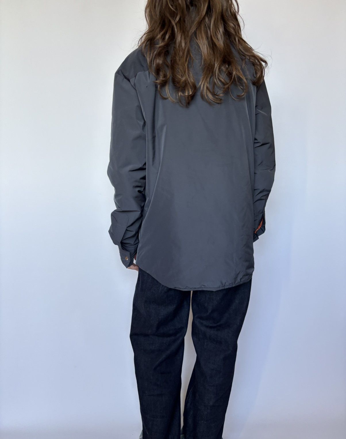 Japanese Brand × Schnaydermans Schnaydermans Nylon Gray Orange Jacket Size US S / EU 44-46 / 1 - 3 Thumbnail