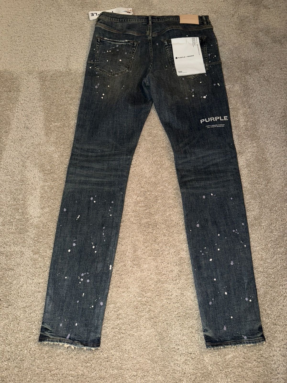 Purple Brand Slim fit low rise Purple Brand Jeans Size US 34 / EU 50 - 11 Thumbnail