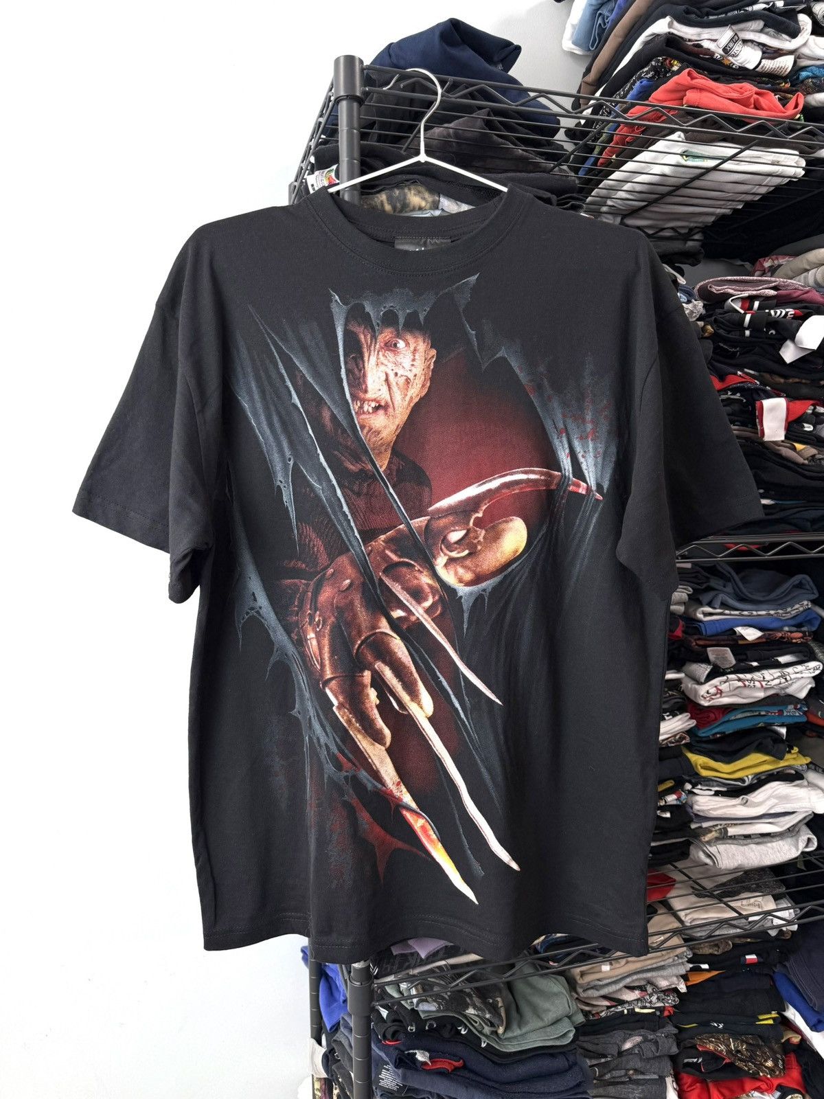 Vintage Vintage Style Freddy Krueger Nightmare On Elm Street T Shirt Size US M / EU 48-50 / 2 - 1 Thumbnail
