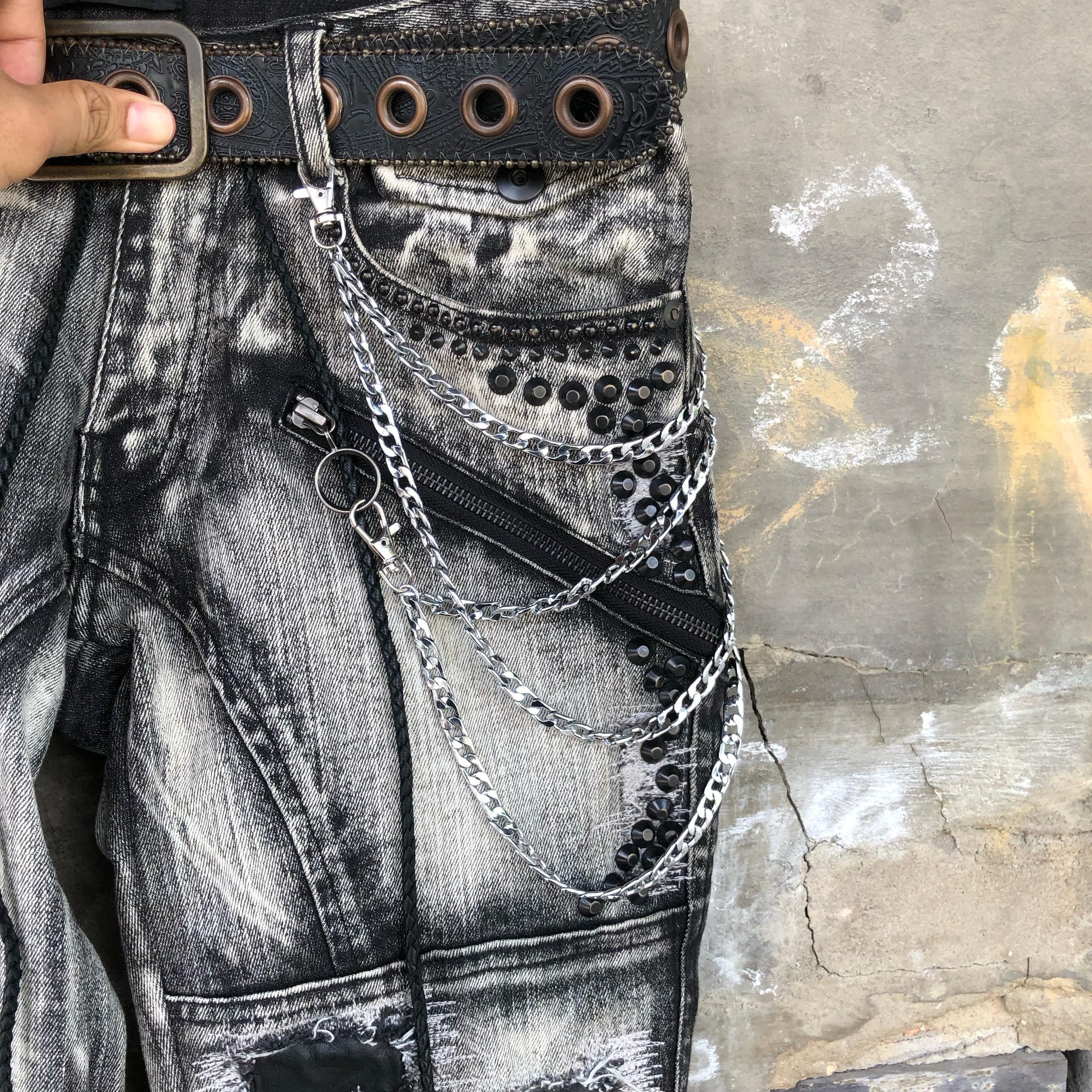 KMRii KMRII studed crushed Jeans Size US 30 / EU 46 - 5 Thumbnail