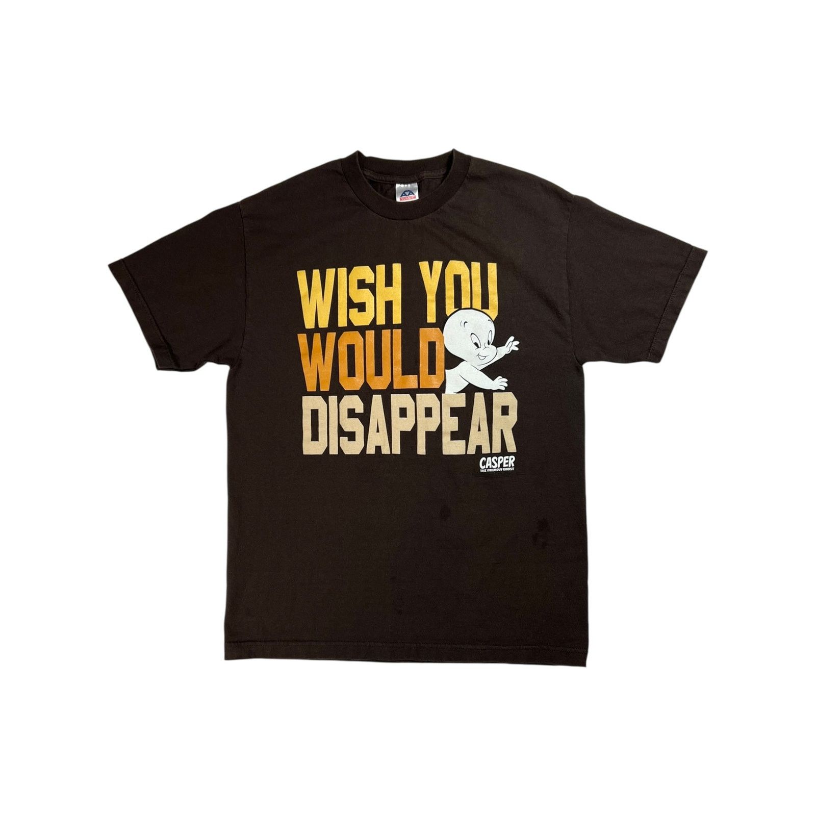 Vintage Vintage Y2K Casper The Ghost Wish You Would Disappear tee Size US L / EU 52-54 / 3 - 1 Thumbnail