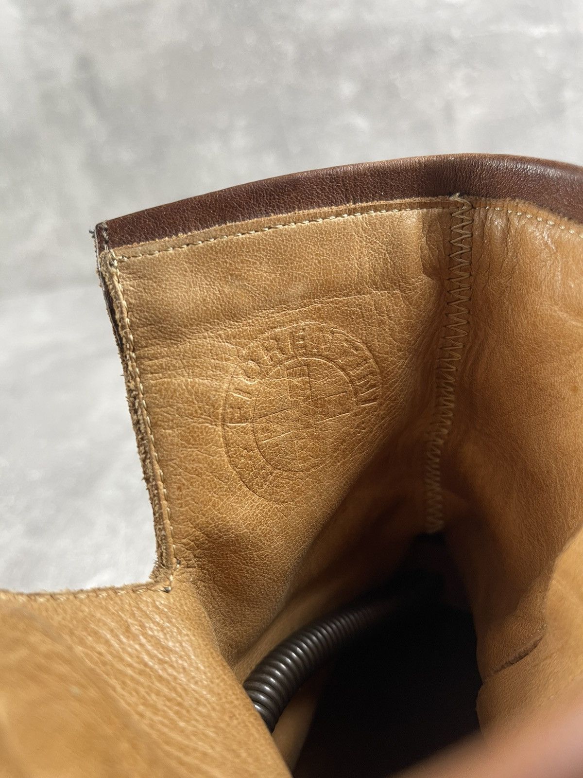 Fiorentini + Baker Fiorentini + Baker Brown Leather Buckle Mid Calf Boots Size US 5.5 / IT 35.5 - 10 Thumbnail