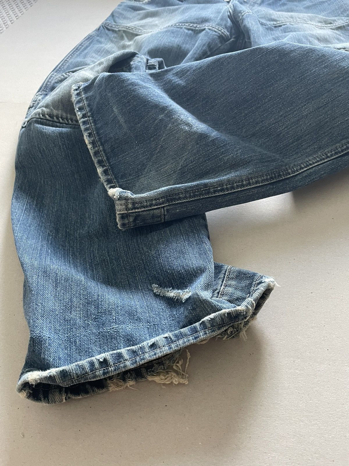 G-Star × Vintage Vintage G Star Raw Biker Knee Jeans g star denim pants Size US 32 / EU 48 - 8 Thumbnail