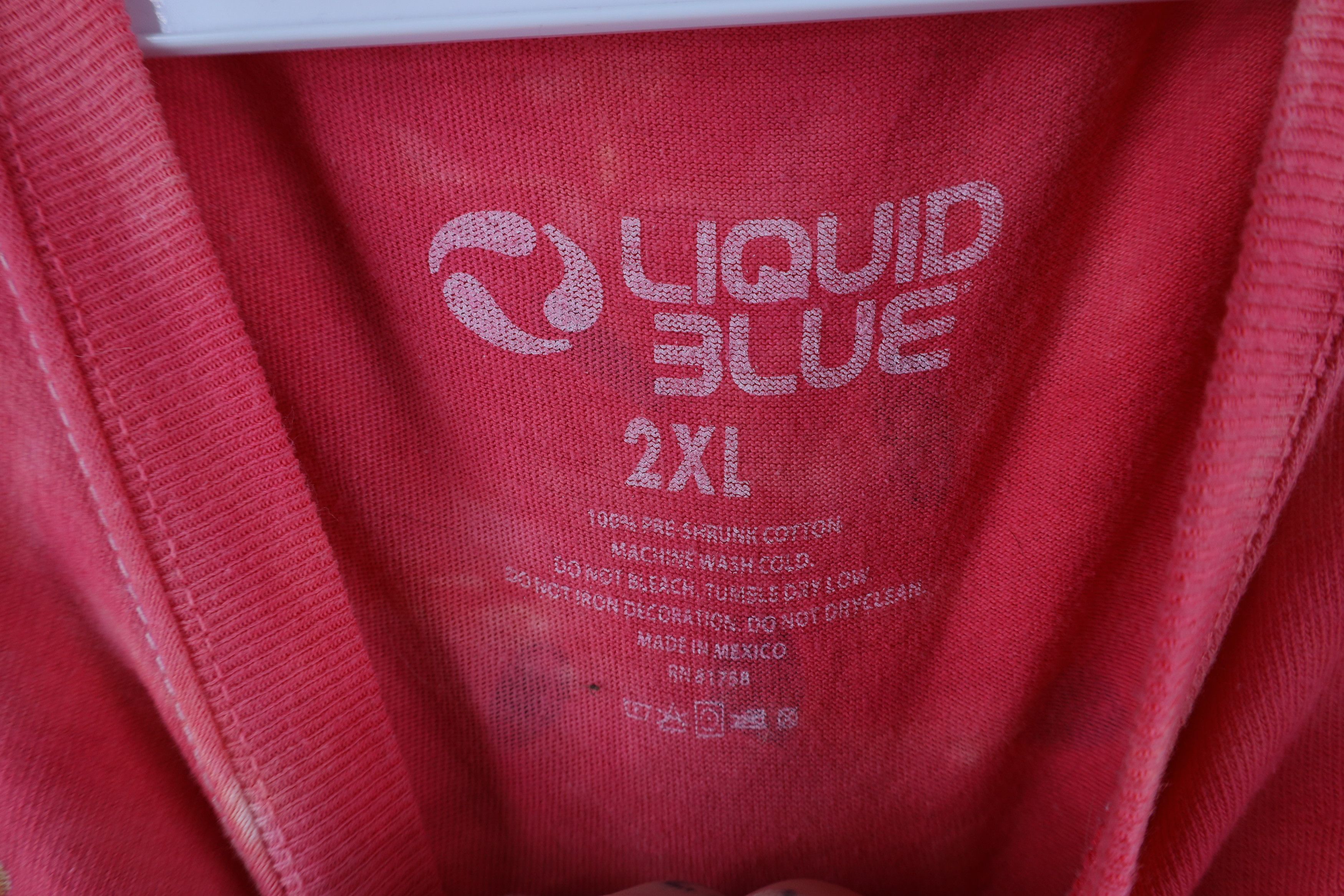 Liquid Blue × Vintage Vintage Y2K 2004 Liquid Blue Print Watermelon T-Shirt Size US XXL / EU 58 / 5 - 6 Thumbnail