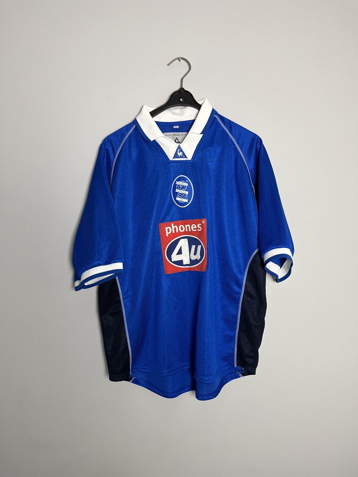 Le Coq Sportif 🔥 VINTAGE 2001 BIRMINGHAM CITY SOCCER JERSEY Size US L / EU 52-54 / 3 - 1 Thumbnail