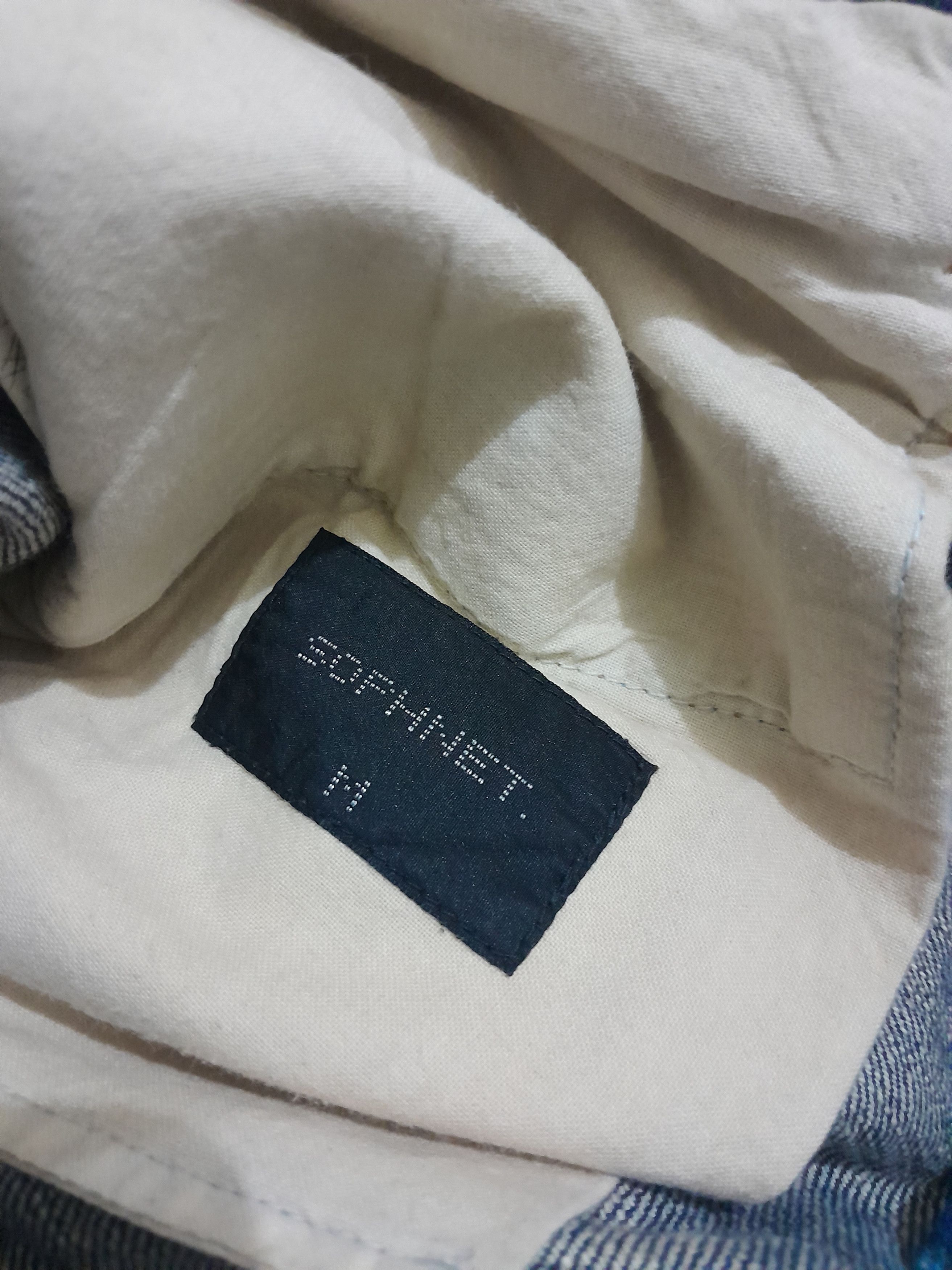 Japanese Brand Sophnet over dyed cotton denim 14oz denim pants Size US 32 / EU 48 - 5 Thumbnail