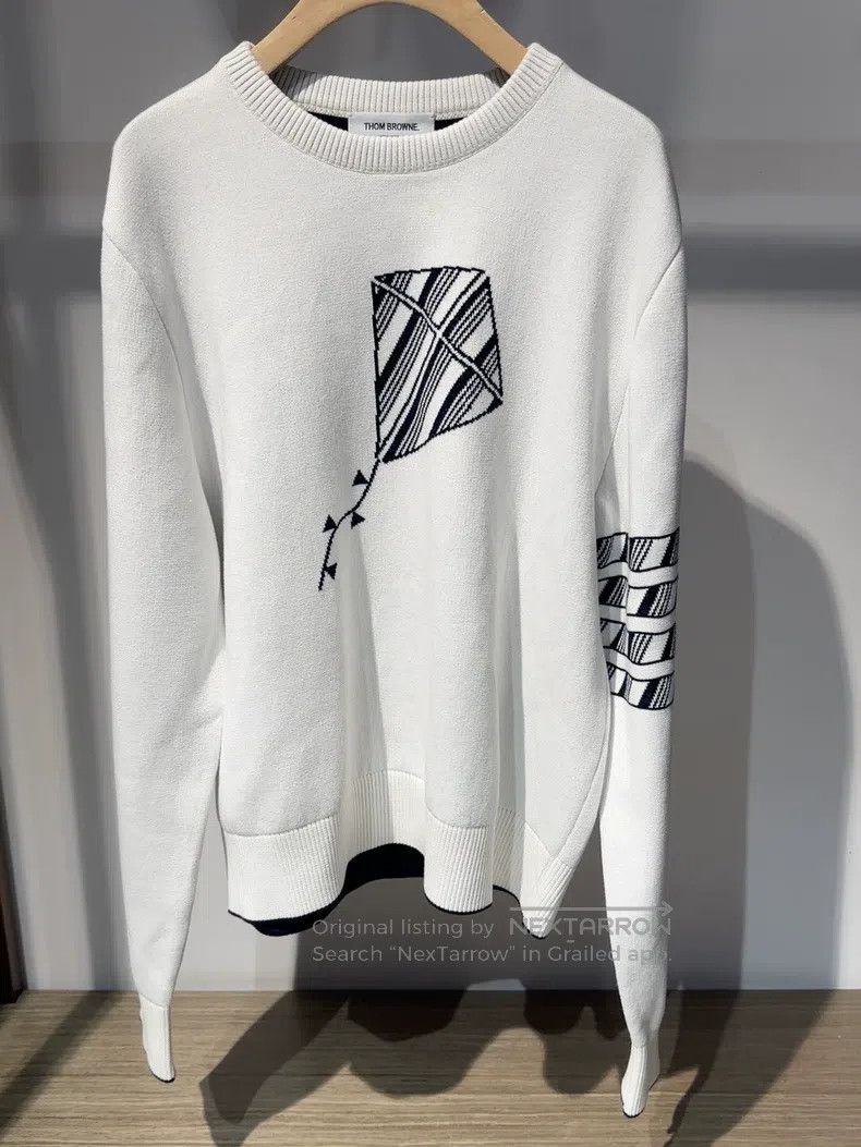 Thom Browne Thom Browne Knit Sweater Size US XL / EU 56 / 4 - 1 Thumbnail