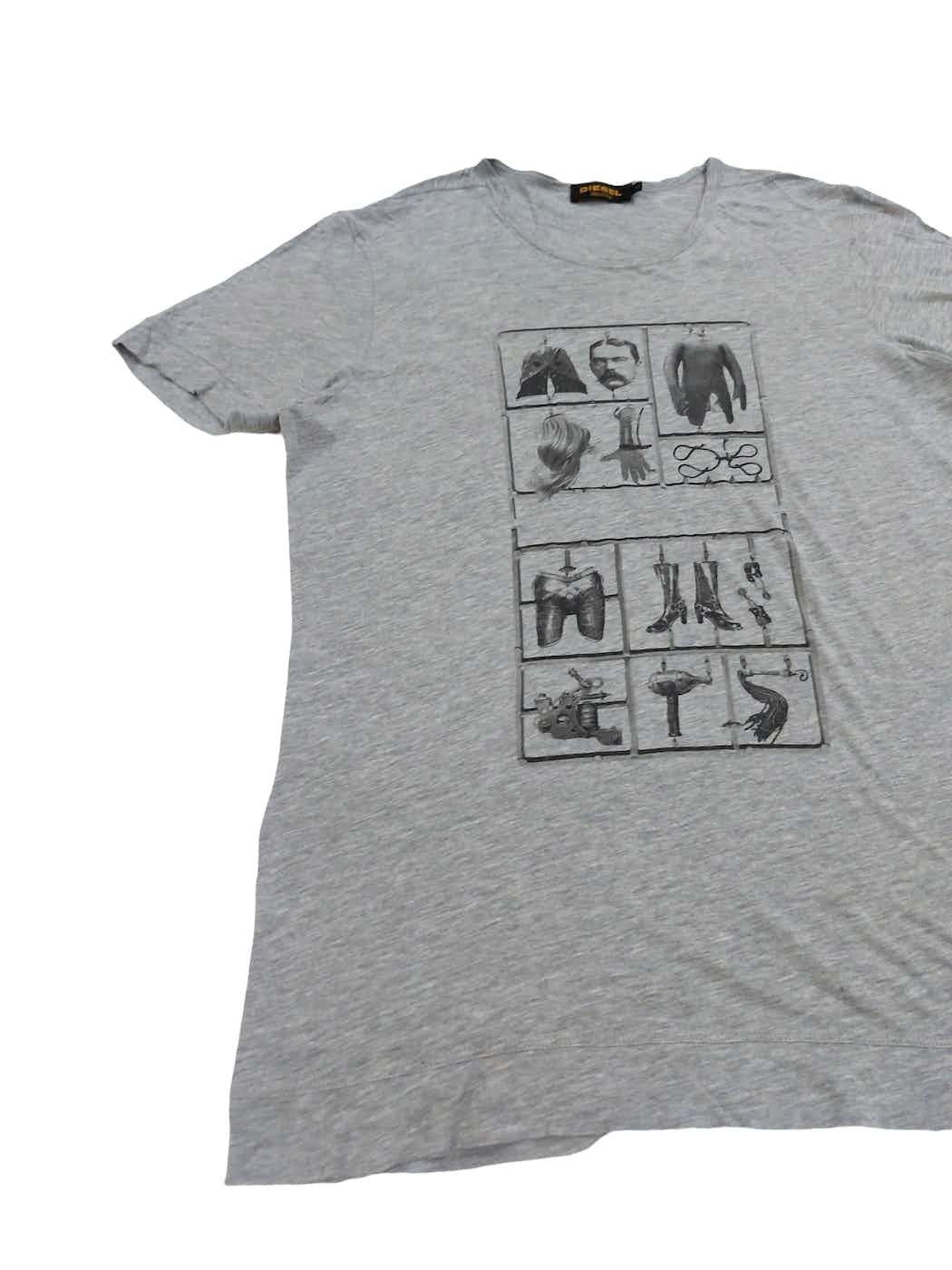 Diesel Black Gold Rare! Diesel Black Gold Art Tee Size US M / EU 48-50 / 2 - 3 Thumbnail