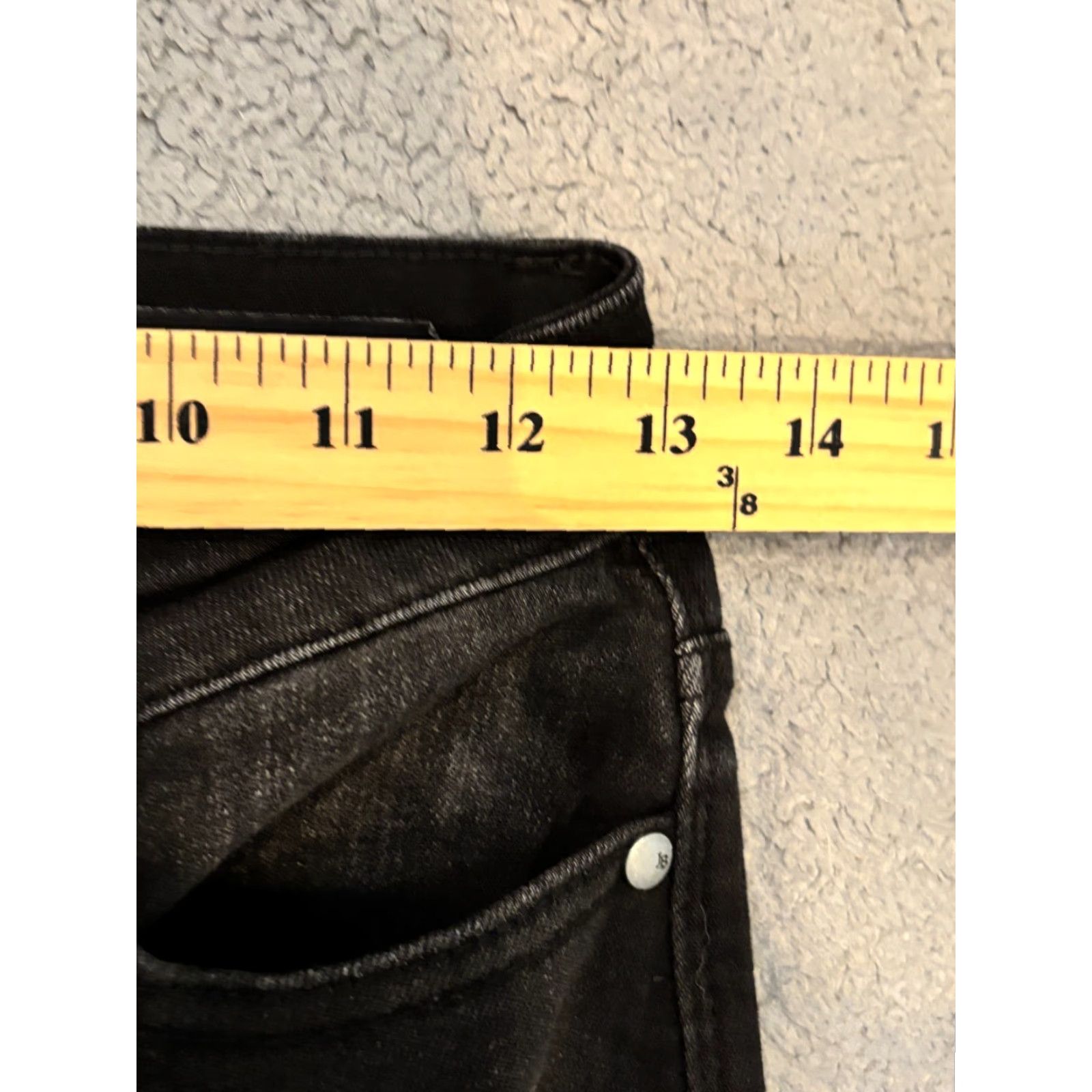 Denime VINTAGE Judy Blue Jeans Skinny Fit Womens 1/25 Stretch Black Denim Pants Casual Size 25" / US 0 / IT 36 - 4 Thumbnail