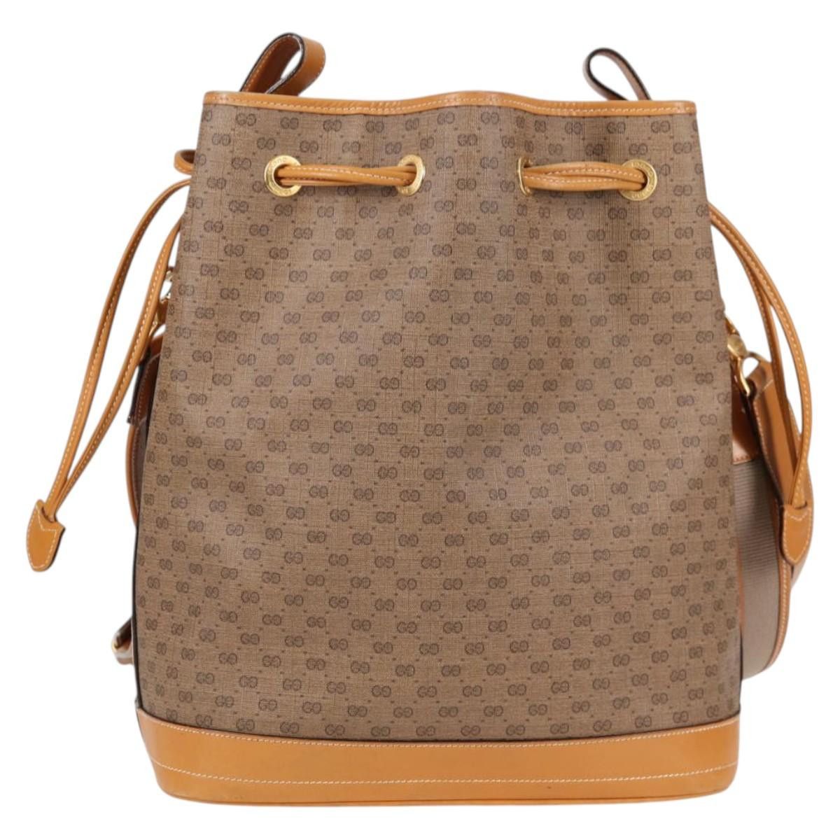 Gucci GUCCI Micro GG Supreme Shoulder Bag Pvc Beige Gold Size ONE SIZE - 3 Thumbnail