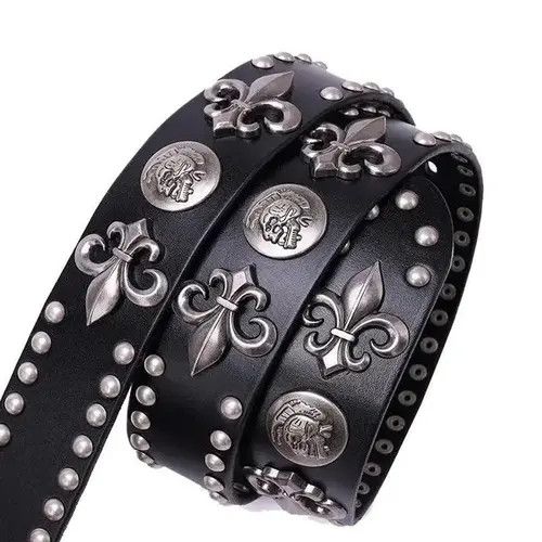 VIBE Rivet Punk Belts Size ONE SIZE - 4 Thumbnail